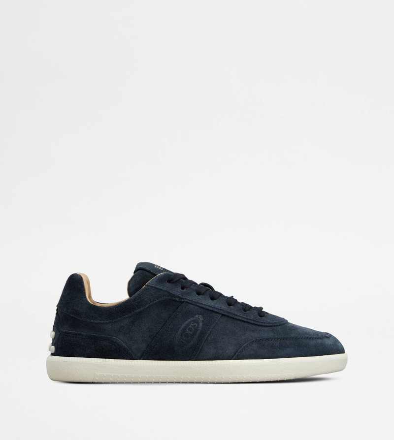 TOD'S TABS SNEAKERS IN SUEDE - BLUE 1