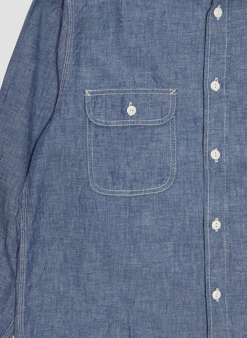 FOB Factory Chambray Work Shirt 3