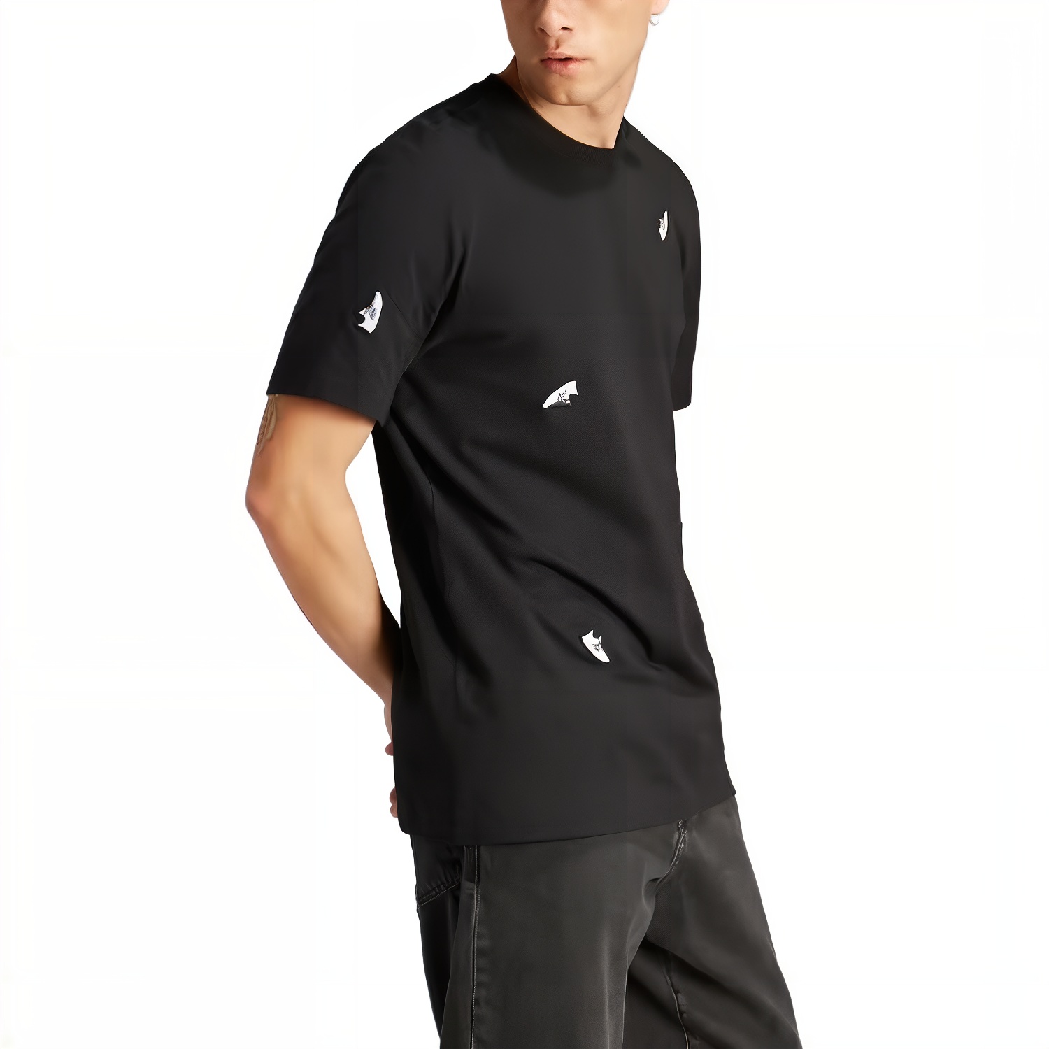 adidas Sportswear Undeniable T-shirt 'Black' IL5384 - 4