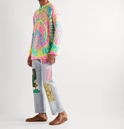 Loewe + Paula's Ibiza Tie-Dyed Mohair Sweater outlook