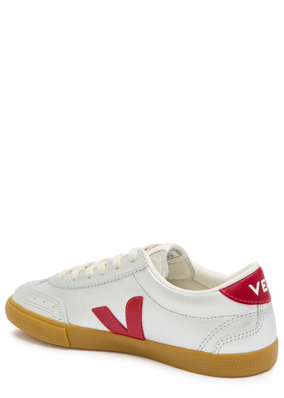 Veja Volley Metallic Leather Sneakers - 2