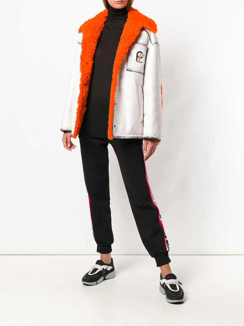 Prada oversized jacket outlook