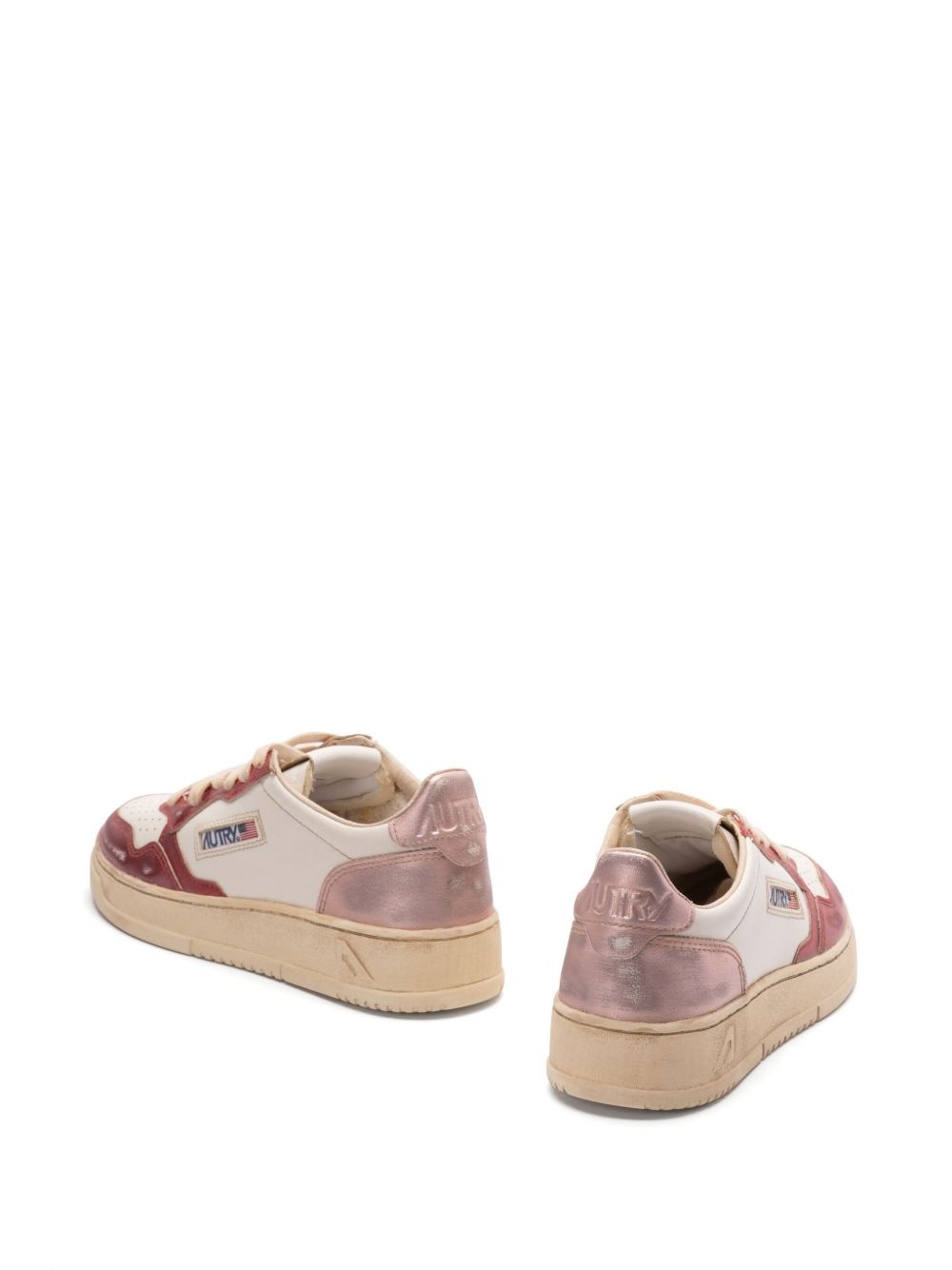 logo-patch sneakers - 4