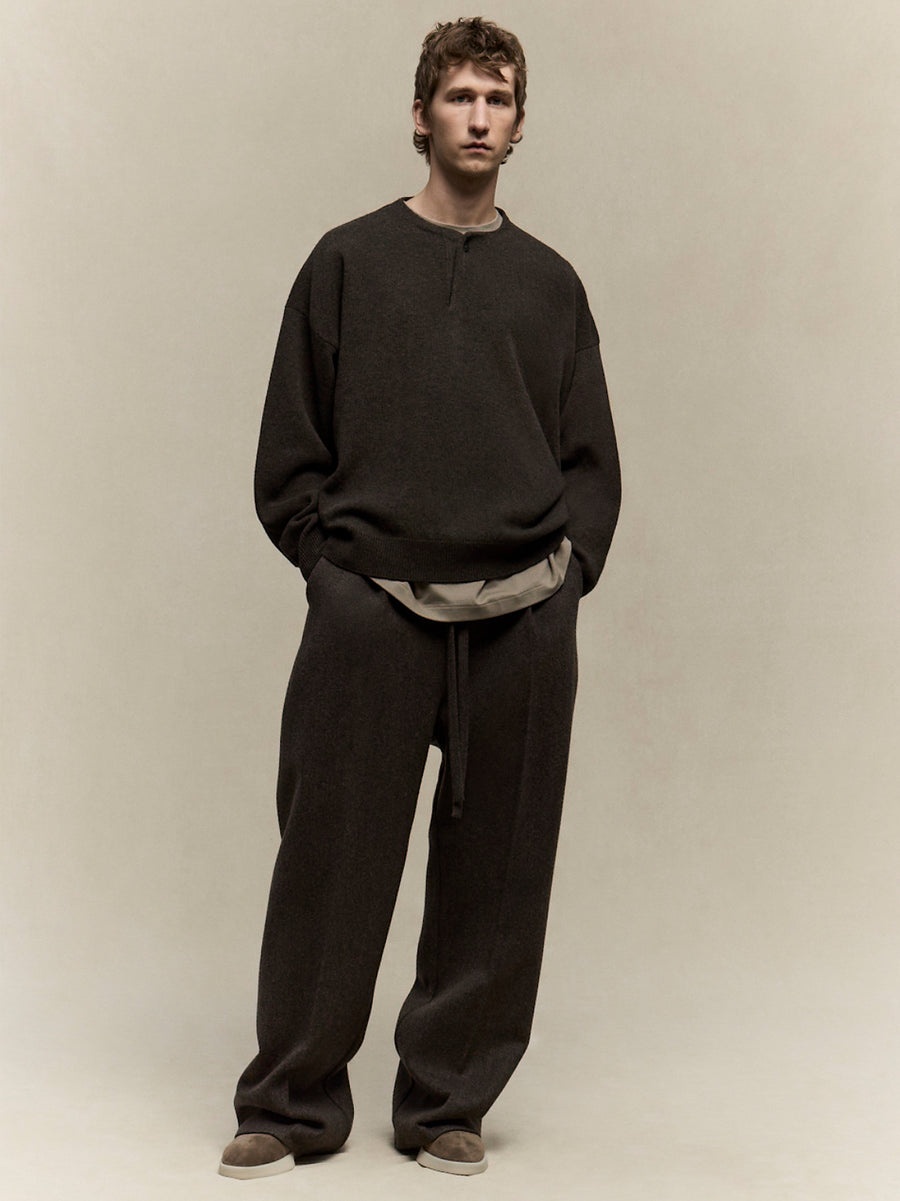 Fine Knit Henley - 2