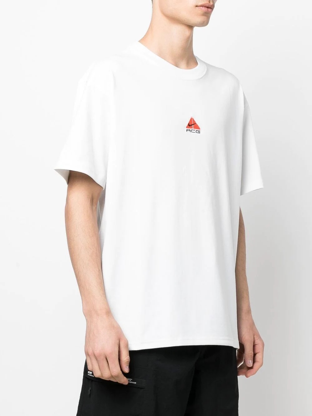 embroidered-logo cotton T-Shirt - 3