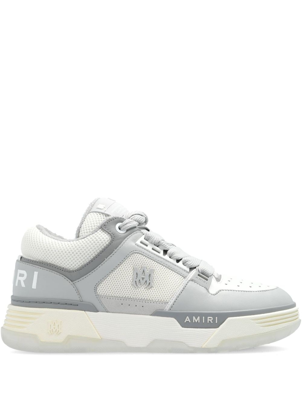 MA-1 panelled leather sneakers - 1