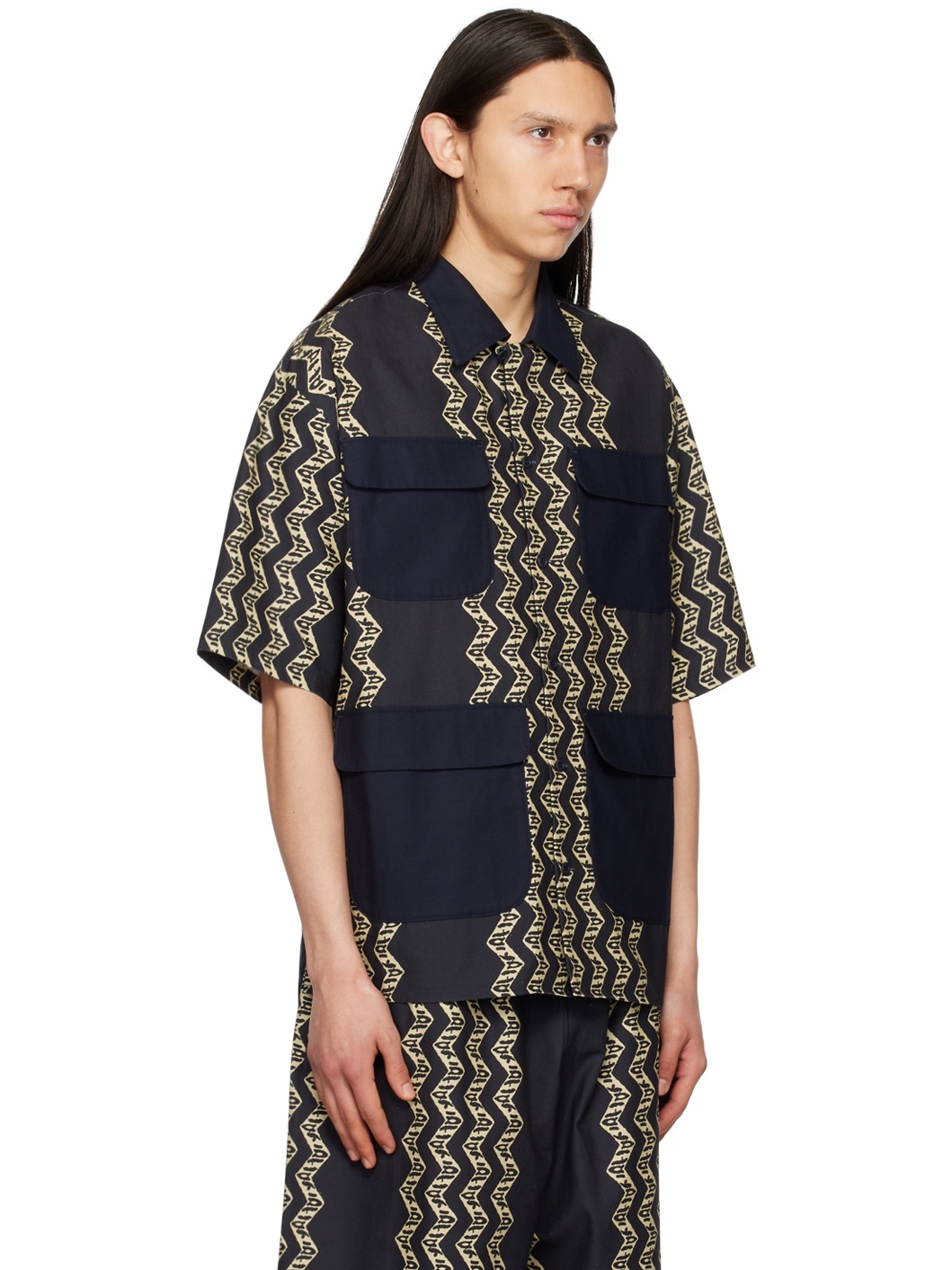 Black Calypso Aloha Shirt - 2