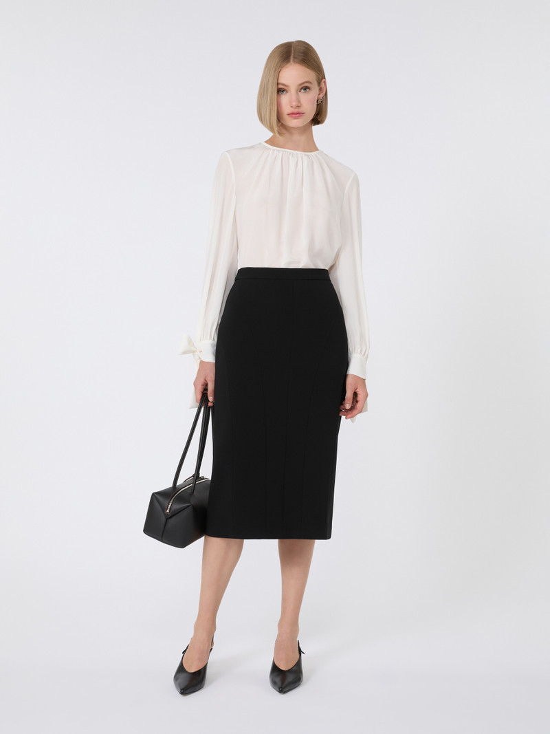 Max Mara ALCOOL Cady pencil skirt outlook