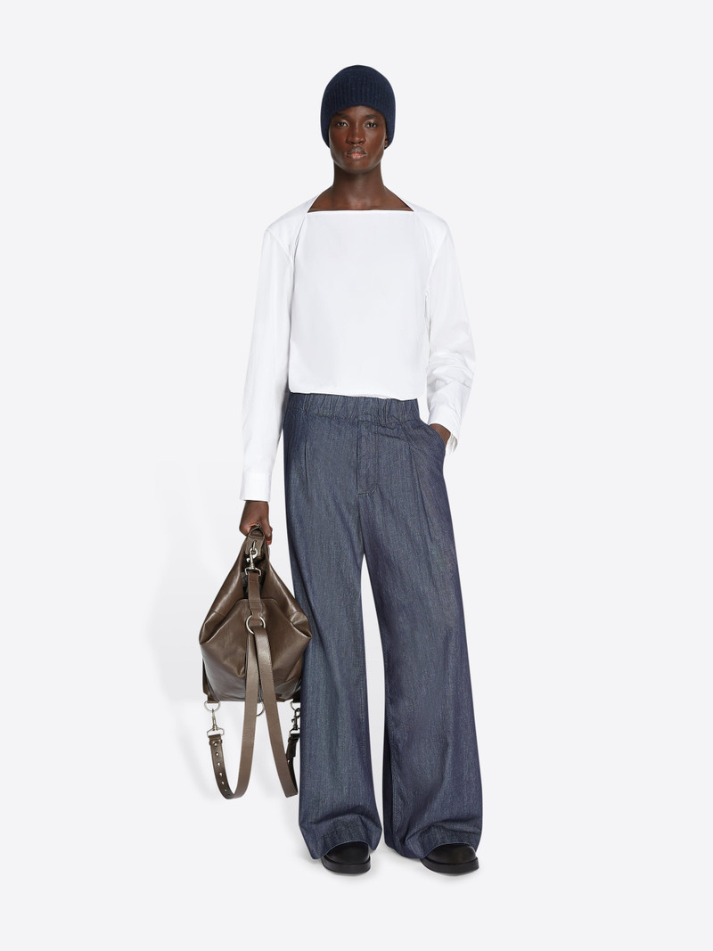 Dries Van Noten BOAT NECK COTTON SHIRT outlook