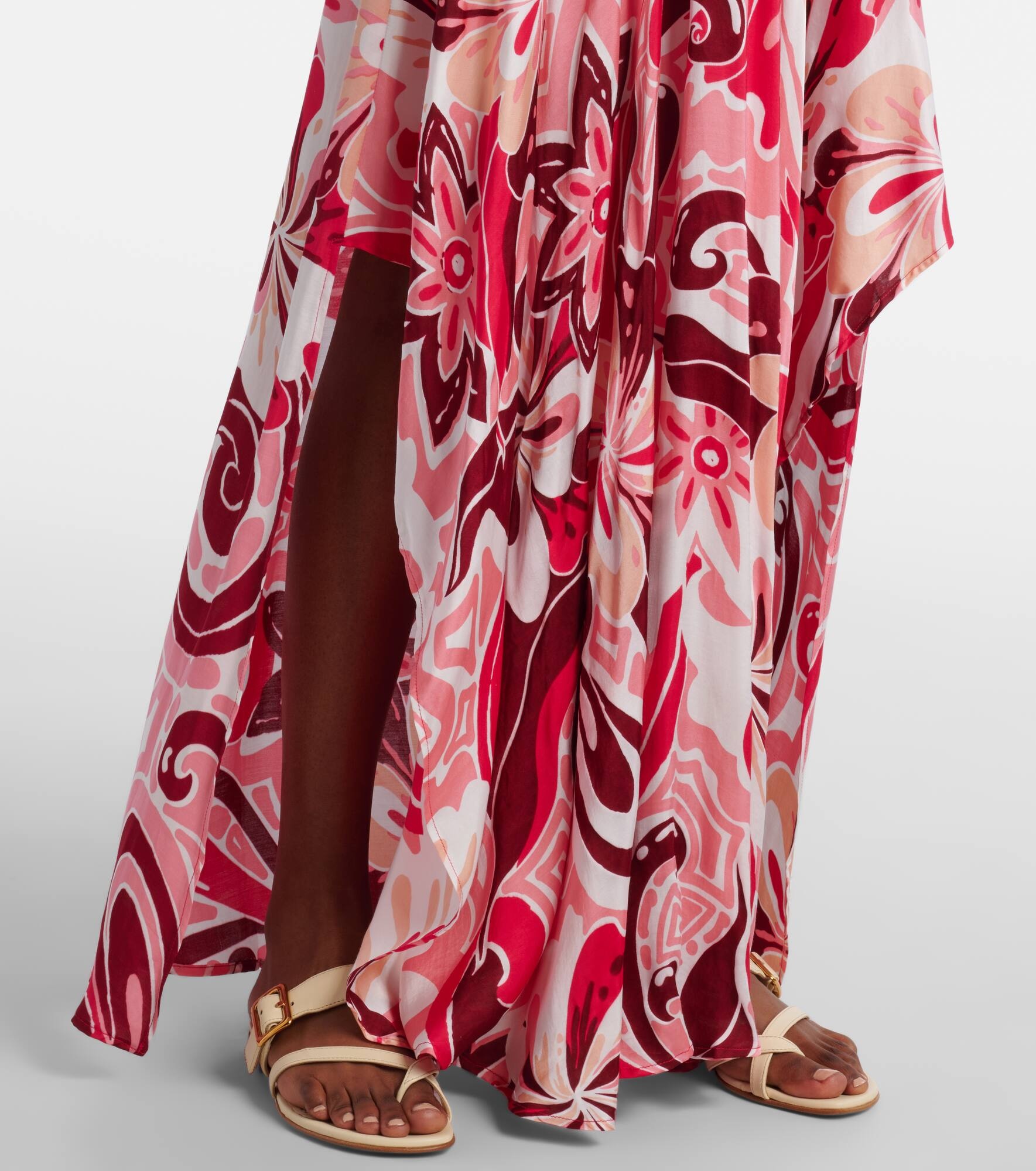 Mabelle satin maxi dress - 6