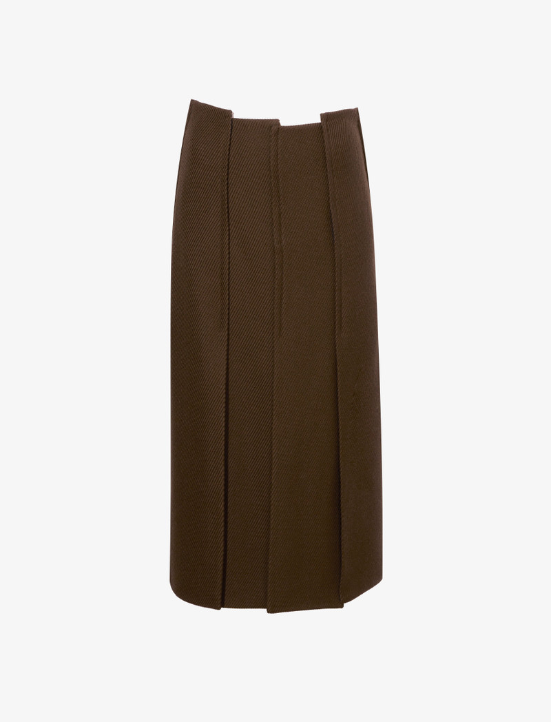 Diane Skirt in Wool Twill 1