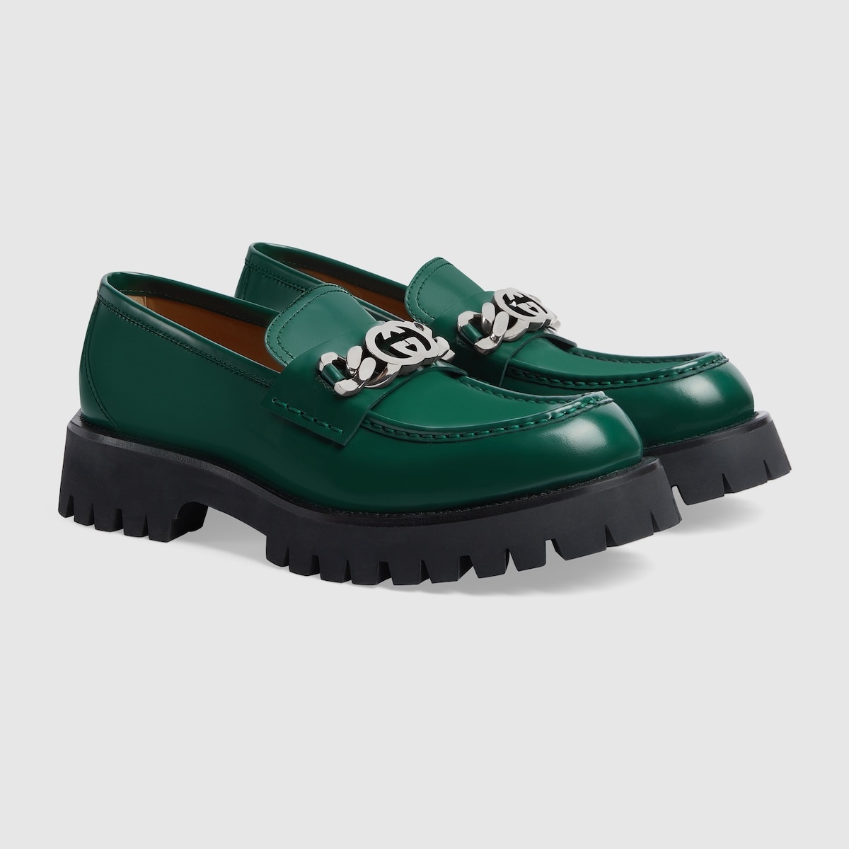 Men's loafer with Interlocking G - 2