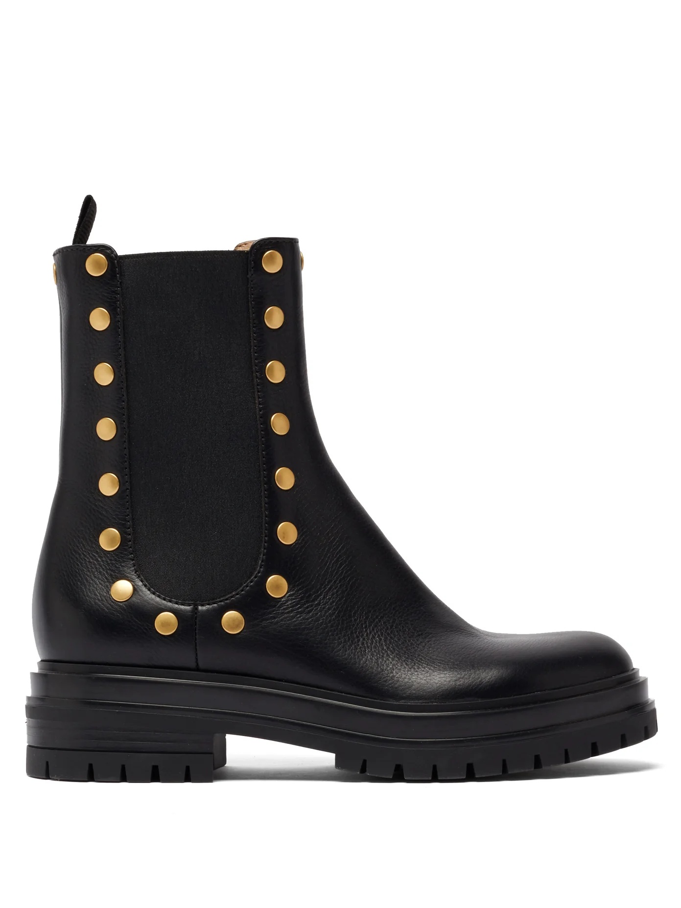 Russel studded leather Chelsea boots - 1