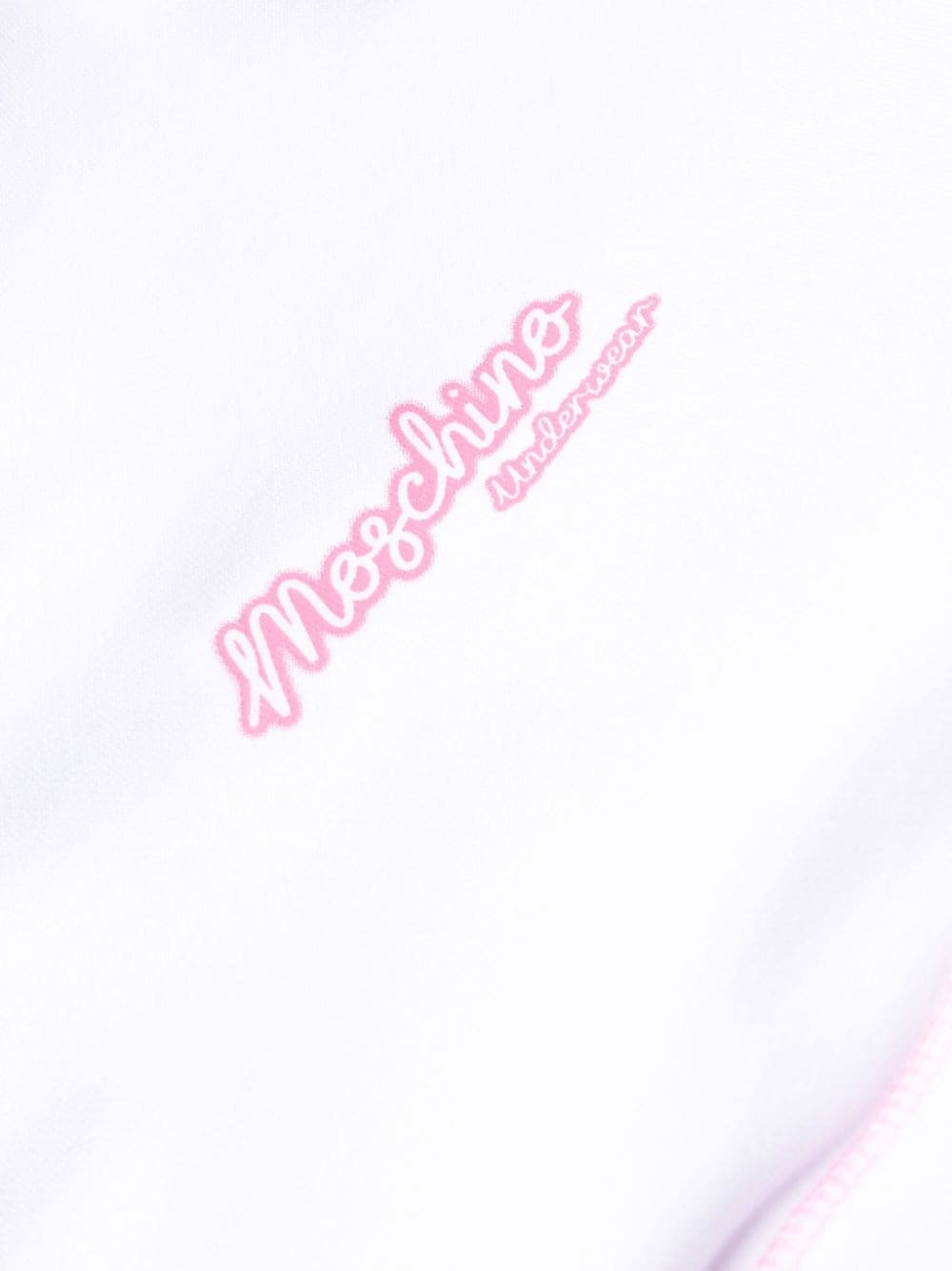 logo-print cotton hoodie - 3