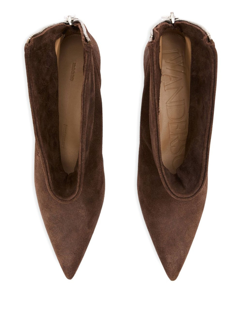 JW Anderson kitten-heel biker boots outlook