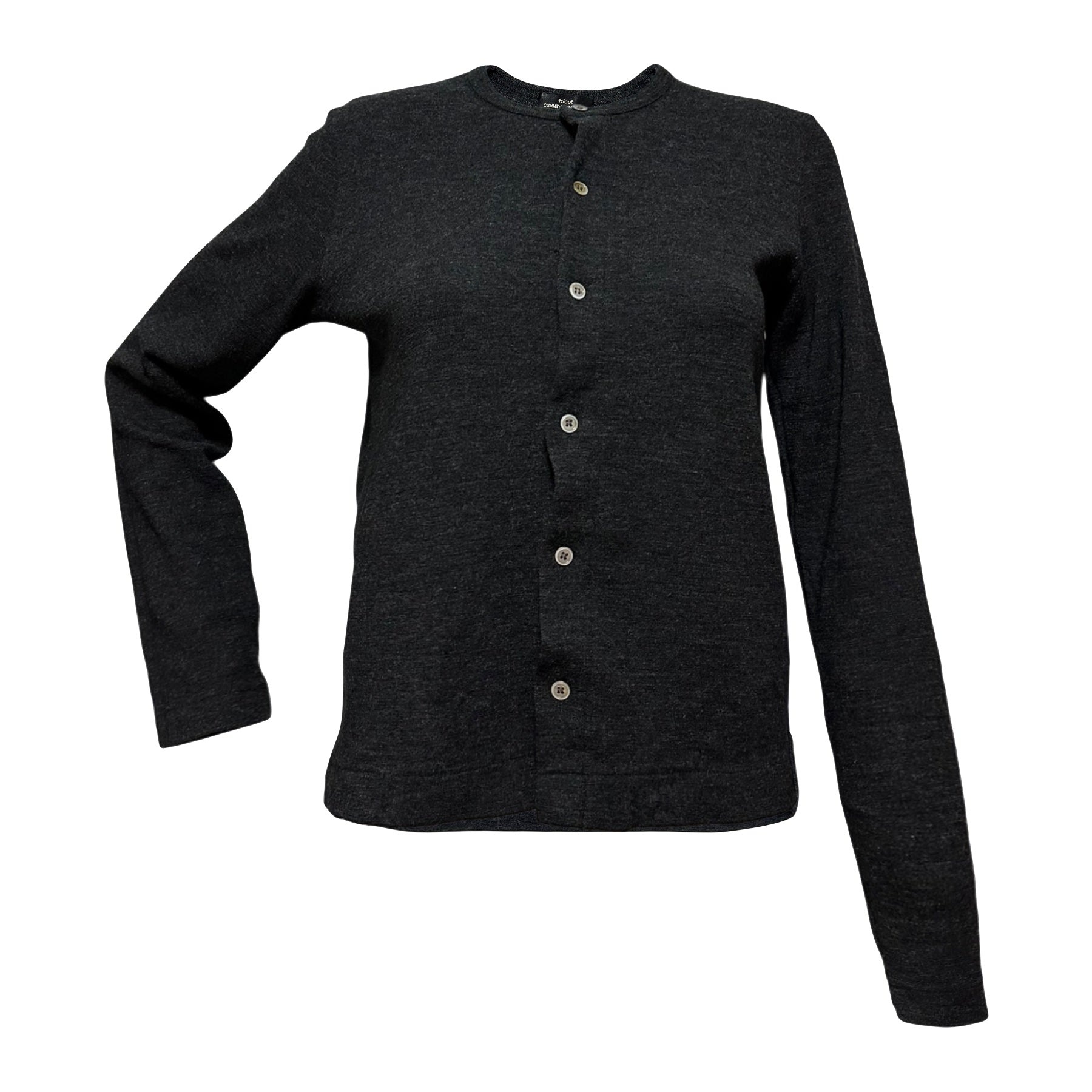 Comme Des Garçons TRICOT COMME DES GARÇONS Logo Print Button Up