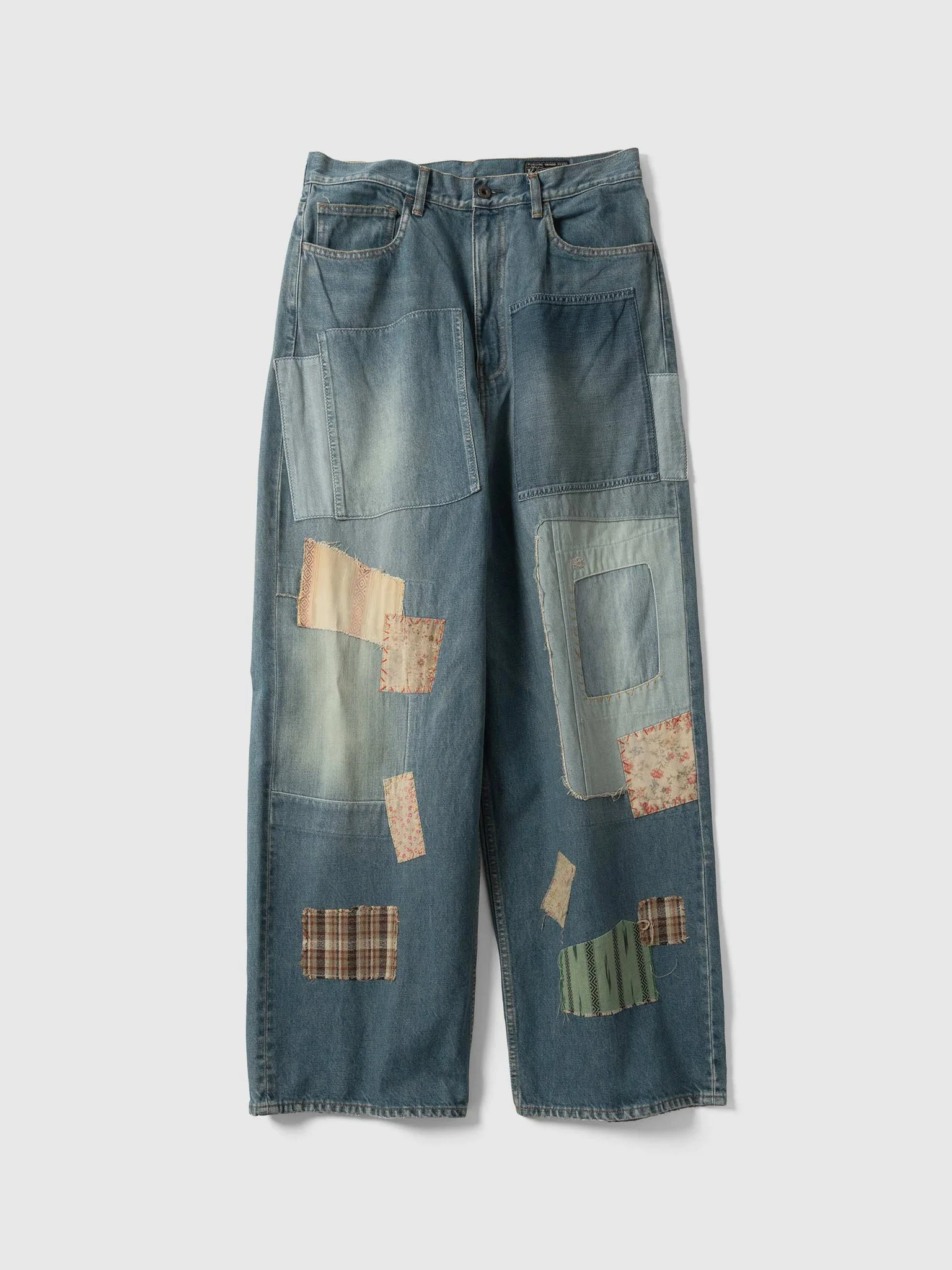 14oz Denim 5P Baggy Pants (BETHAL - 1