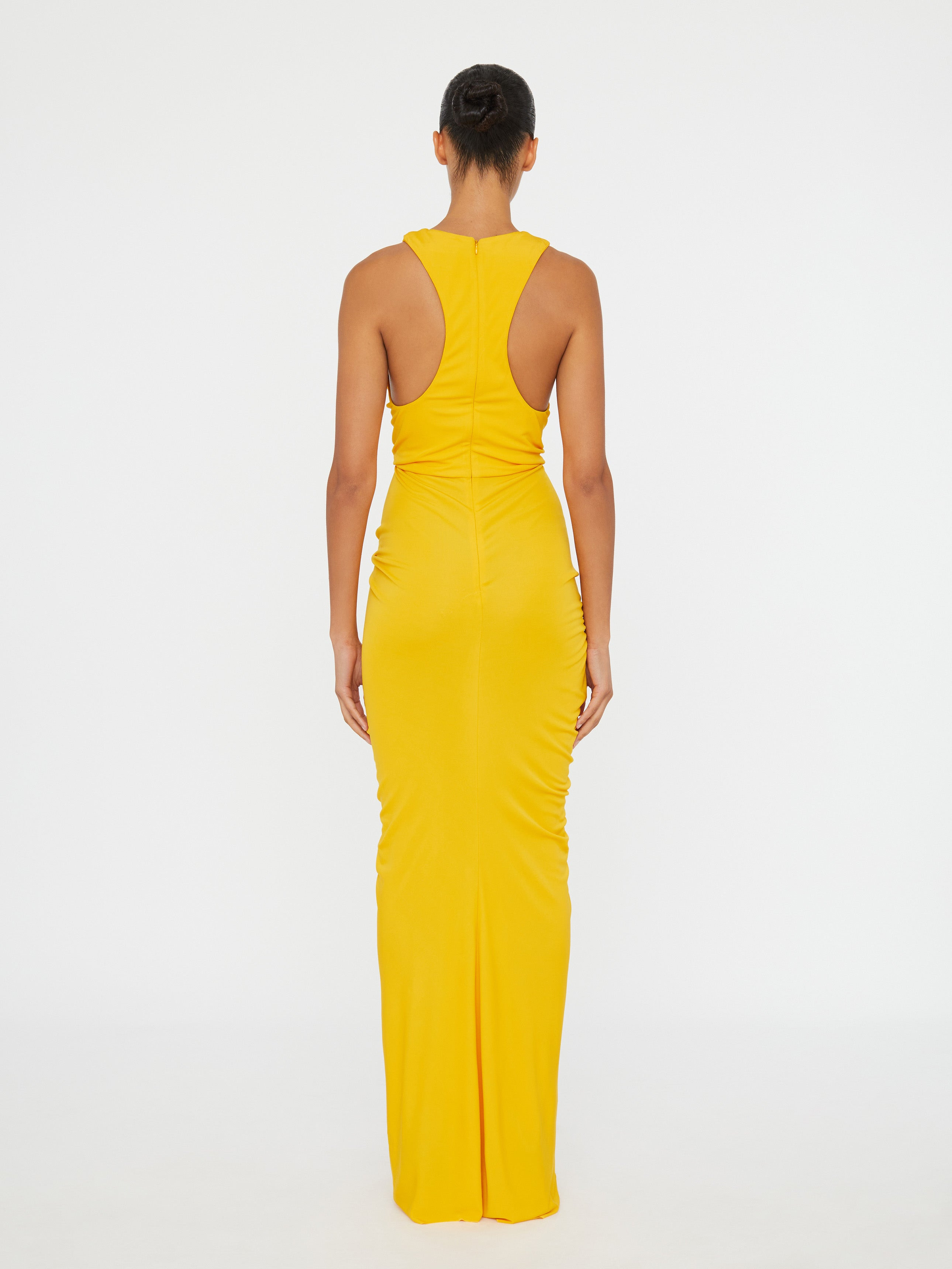 Vivenda Drape Front Dress - 4