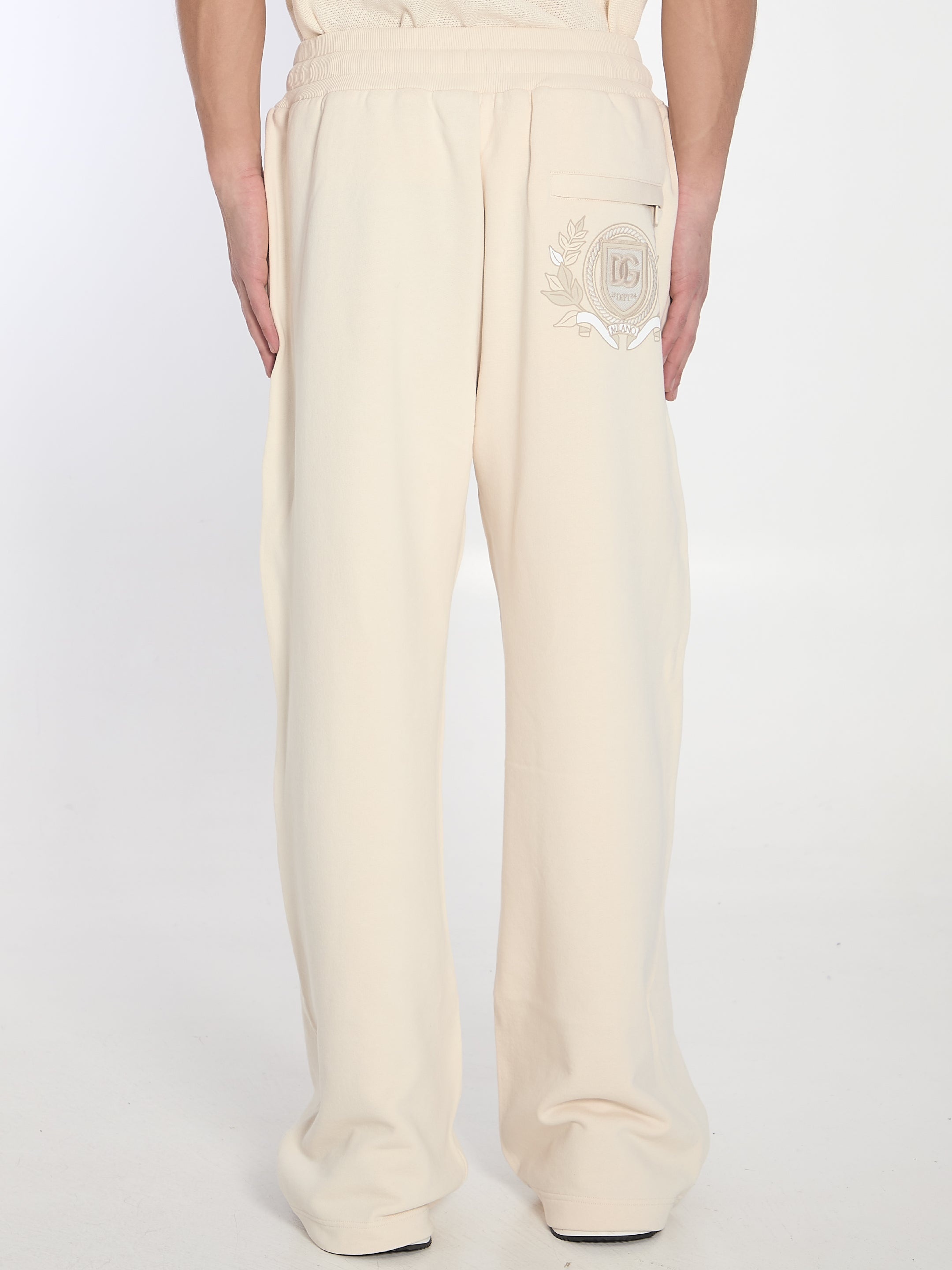 Dolce & Gabbana Jogging Trousers With Embroidery - 4