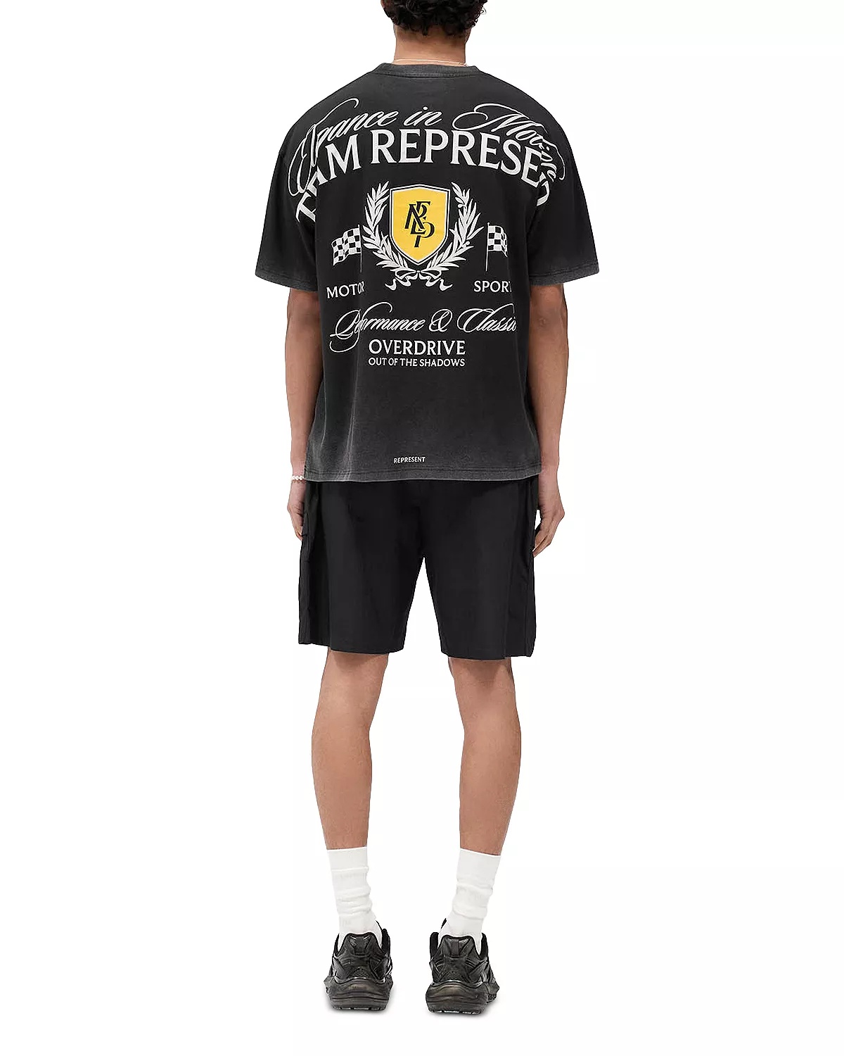 Crest Oversized Fit Graphic Tee - 4