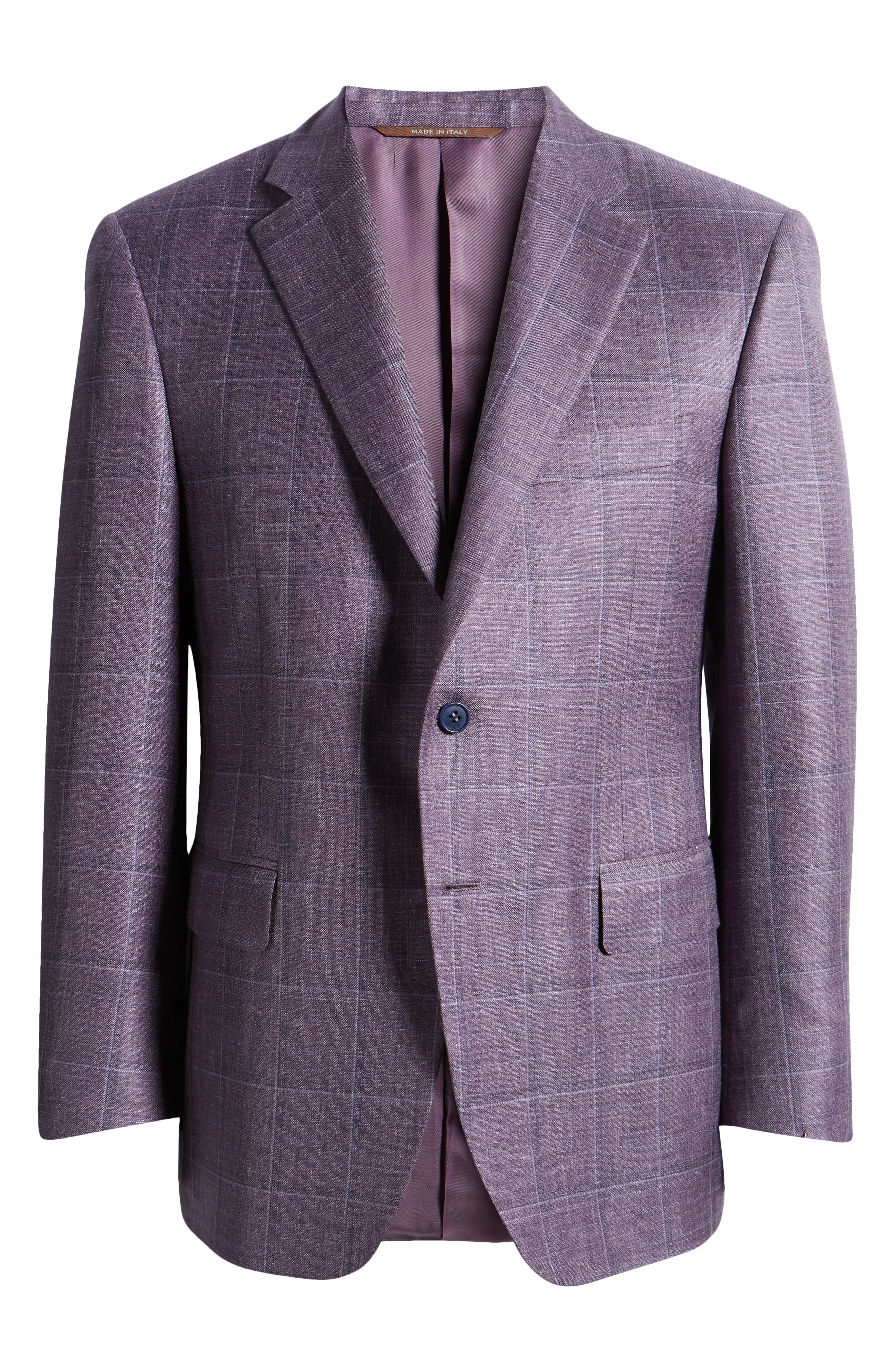 Siena Regular Fit Plaid Sport Coat - 6