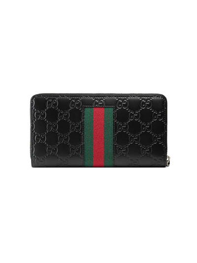 GUCCI GG Supreme Web wallet outlook