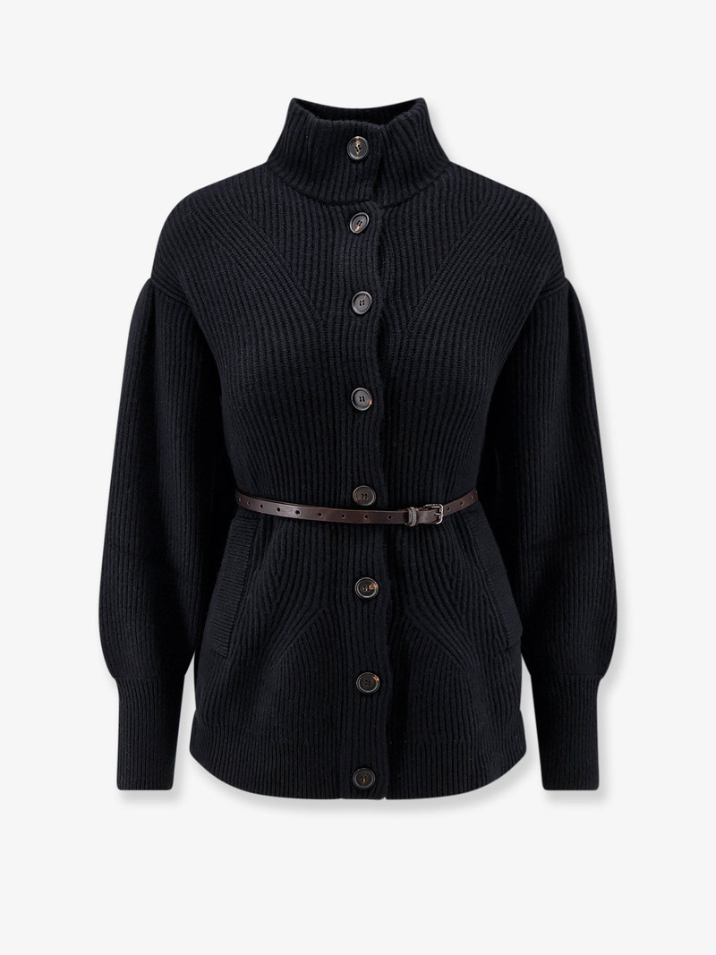 Wool, Cashmere And Silk Blend Cardigan 1