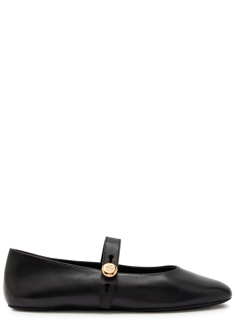 Tory Burch Romy Leather Mary Jane Flats 1