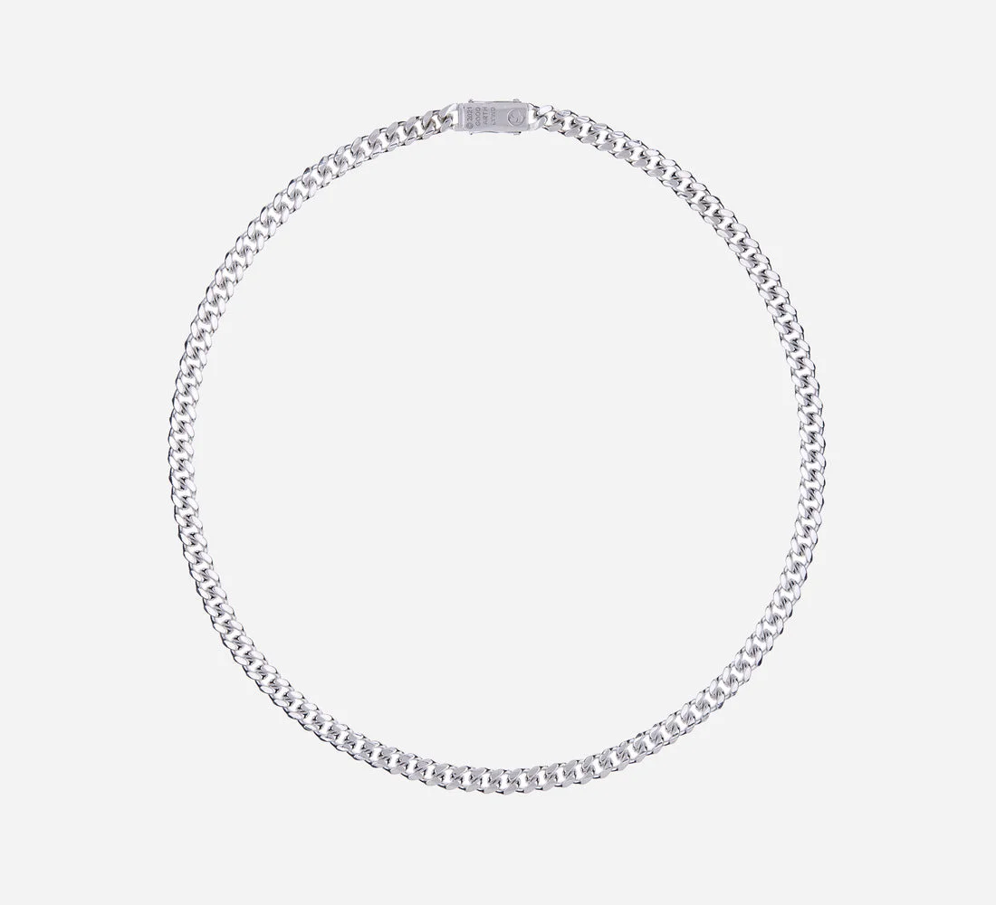 Cuban Link Necklace - Sterling Silver - 1