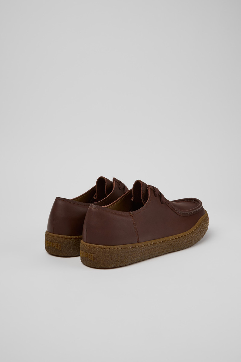 CAMPERLAB Brown Leather Shoes for Men. outlook