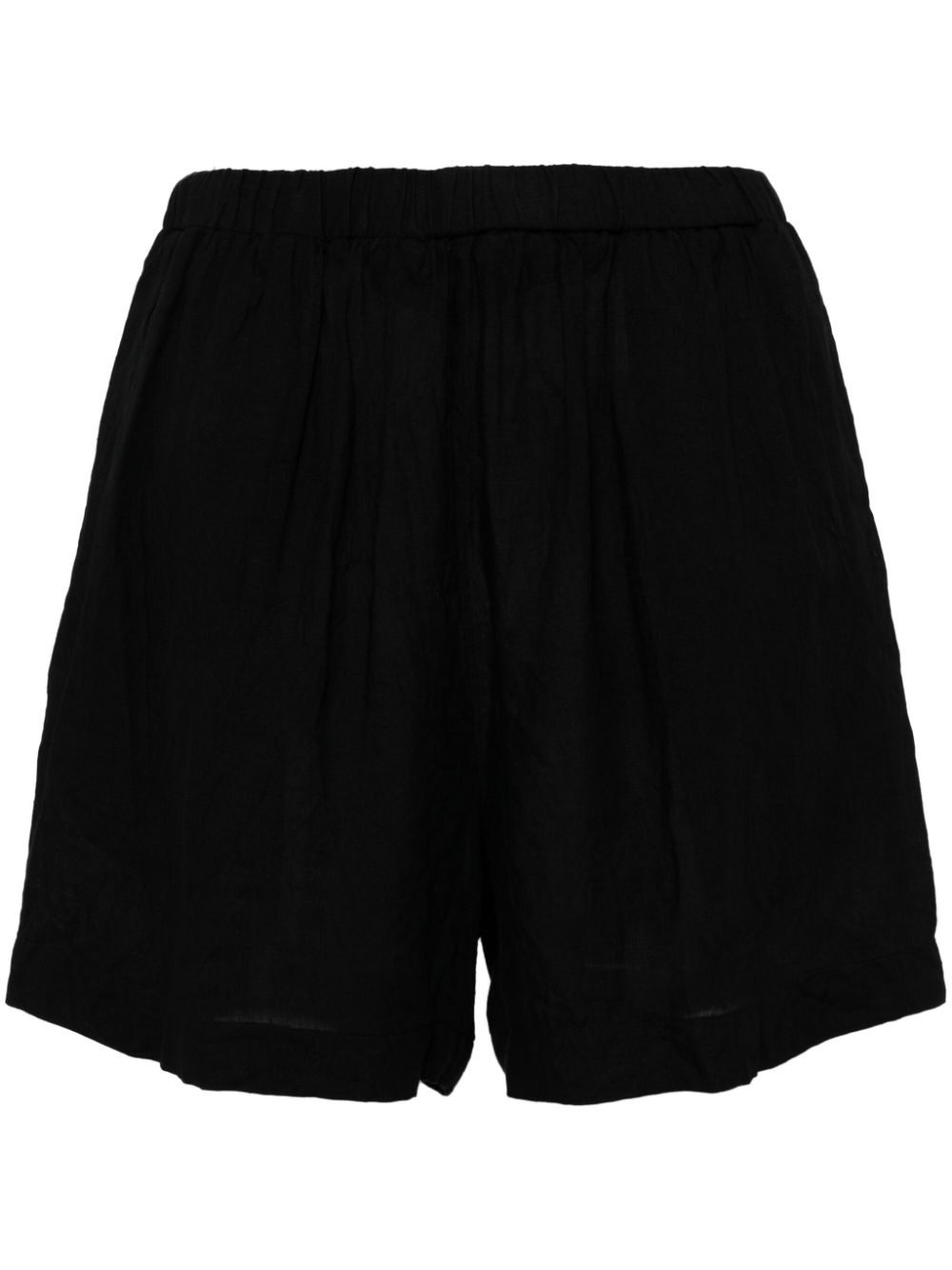 linen track shorts - 1