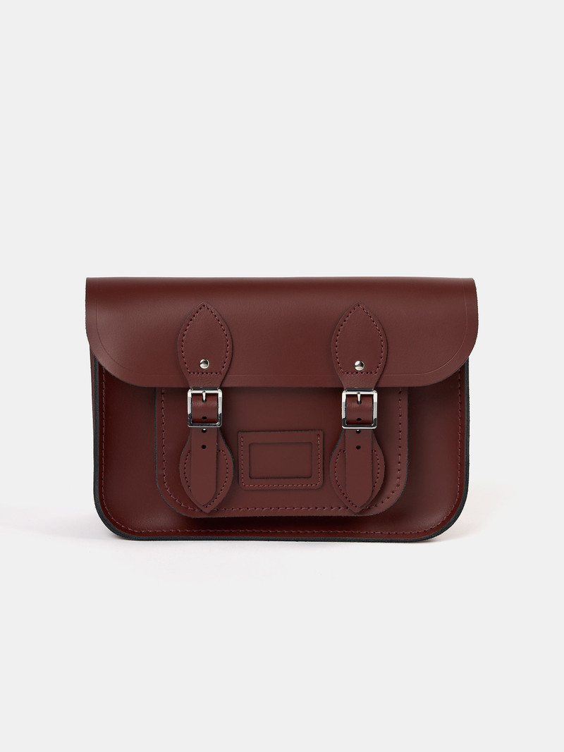 The Satchel Shoulder Bag - Oxblood 1