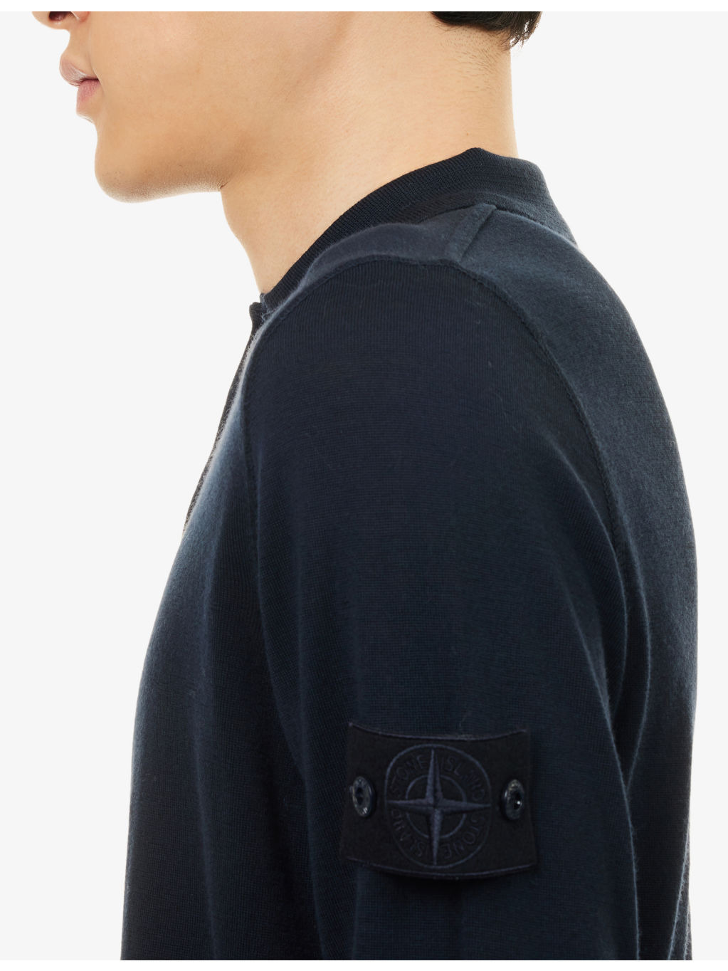 Light Wool Ghost Long-Sleeve Wool Polo Shirt - 5