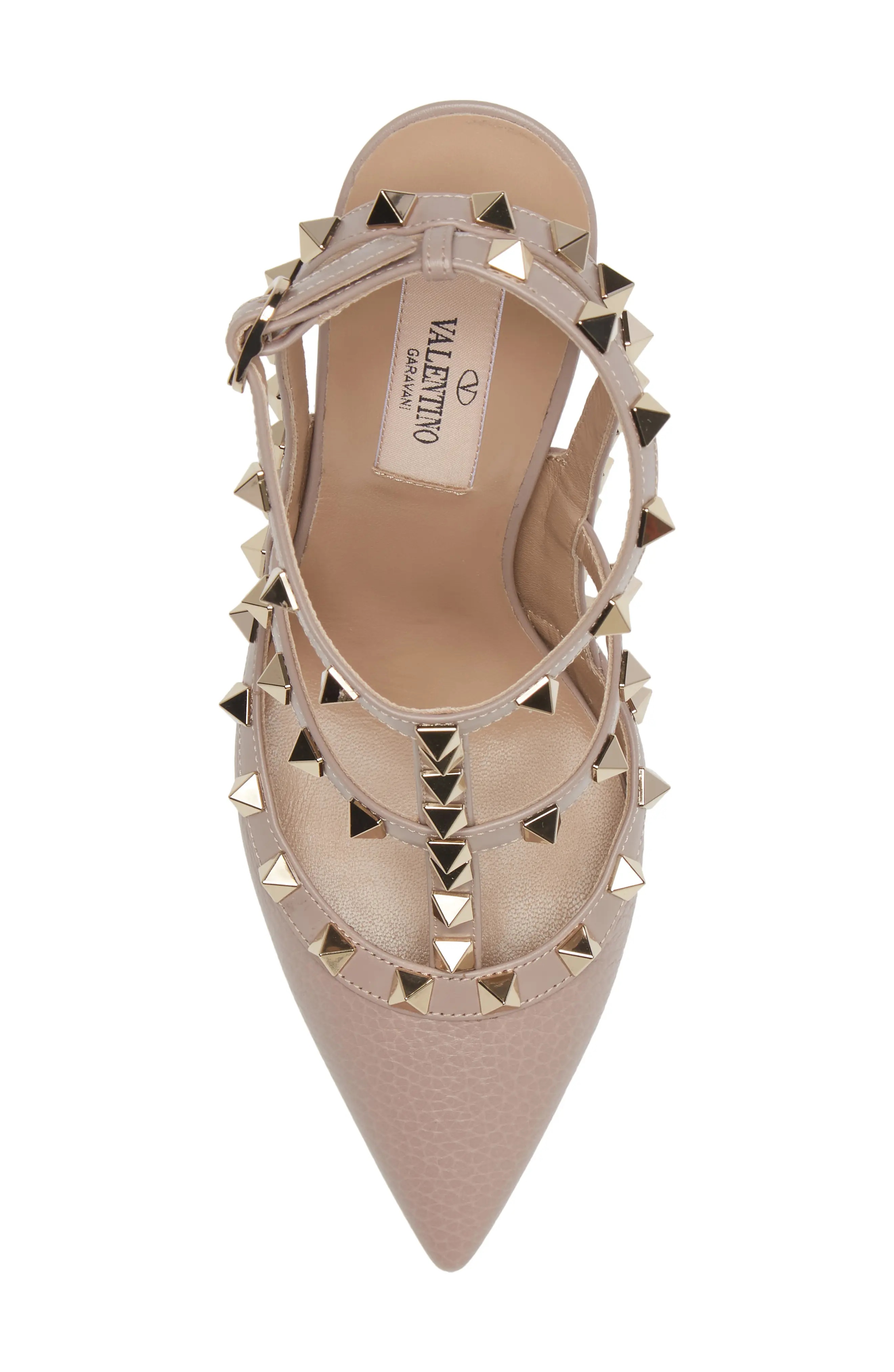 Rockstud Ankle Strap Pump - 5