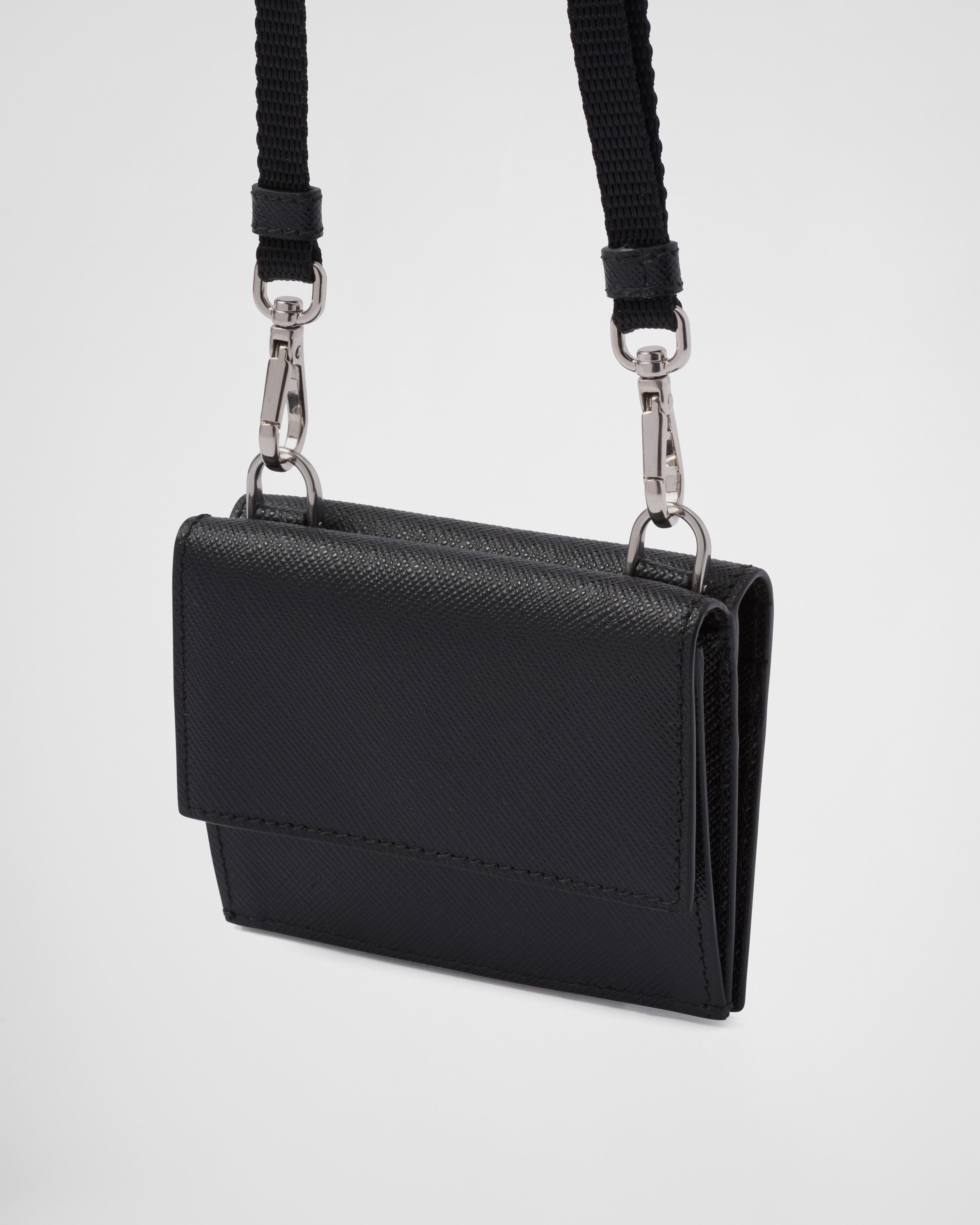 Saffiano leather card holder - 5