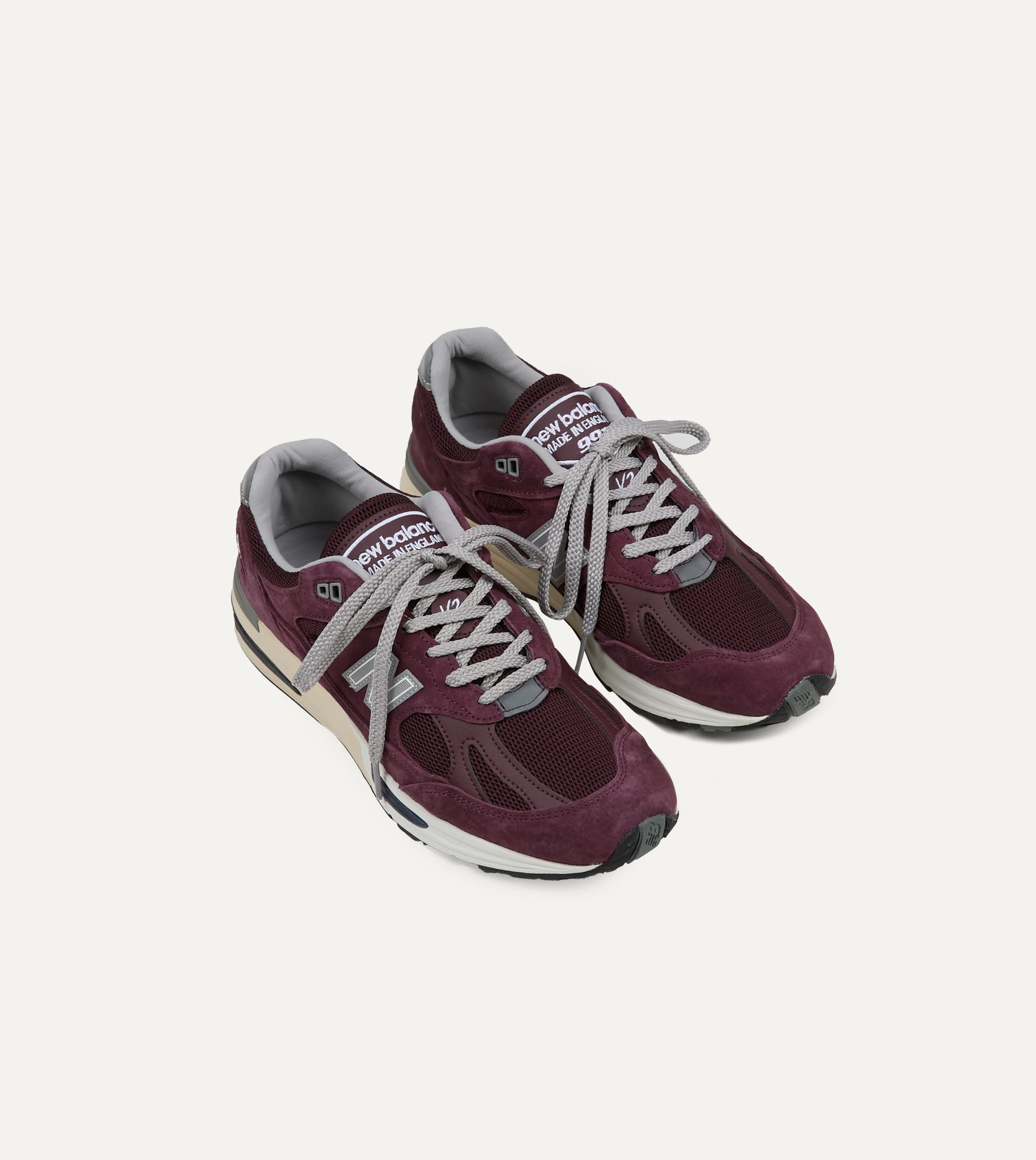 New Balance Catawba Grape Made in UK 991v2 Trainers - 1