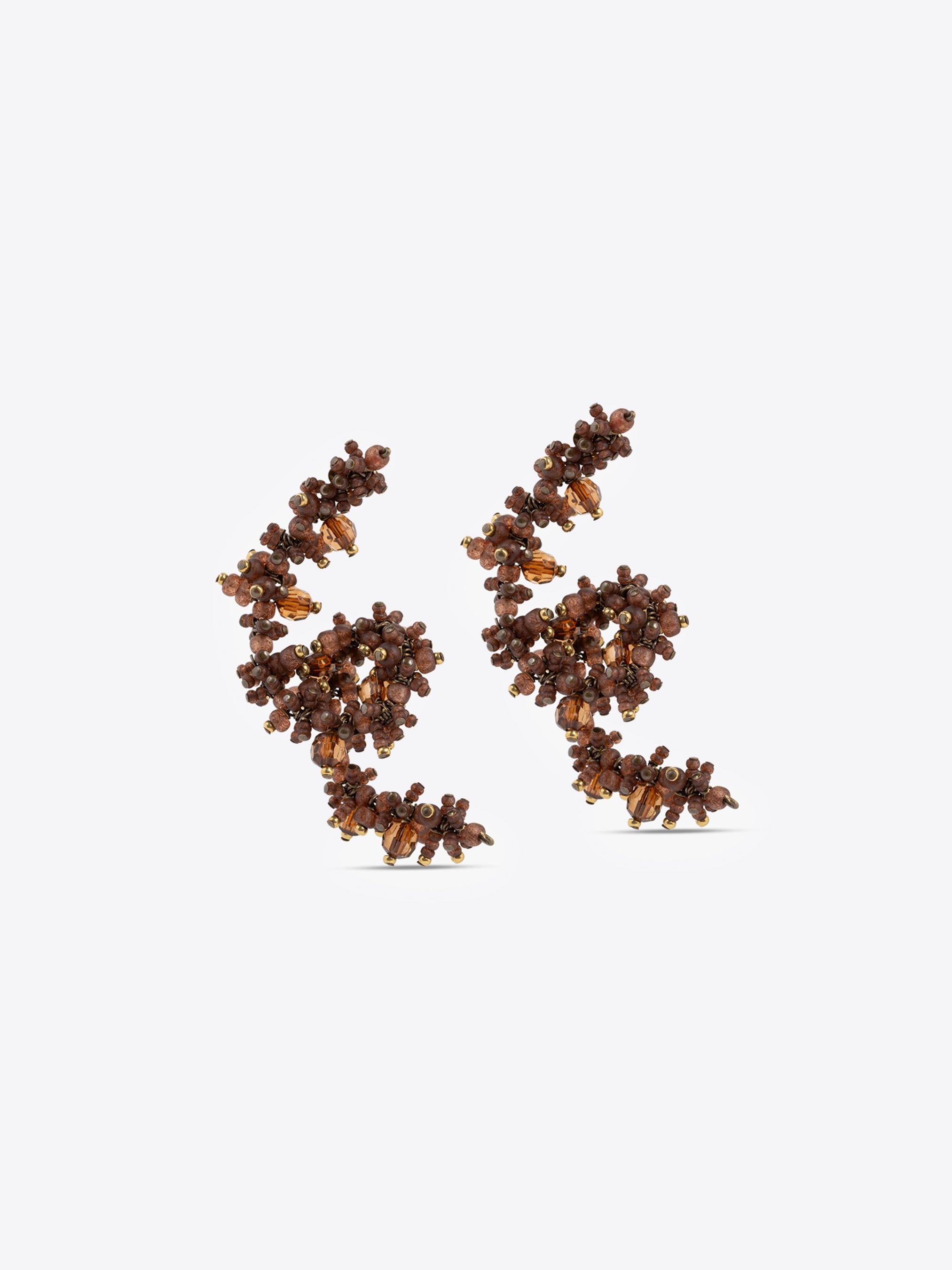 EMBROIDERED EARRINGS - 1