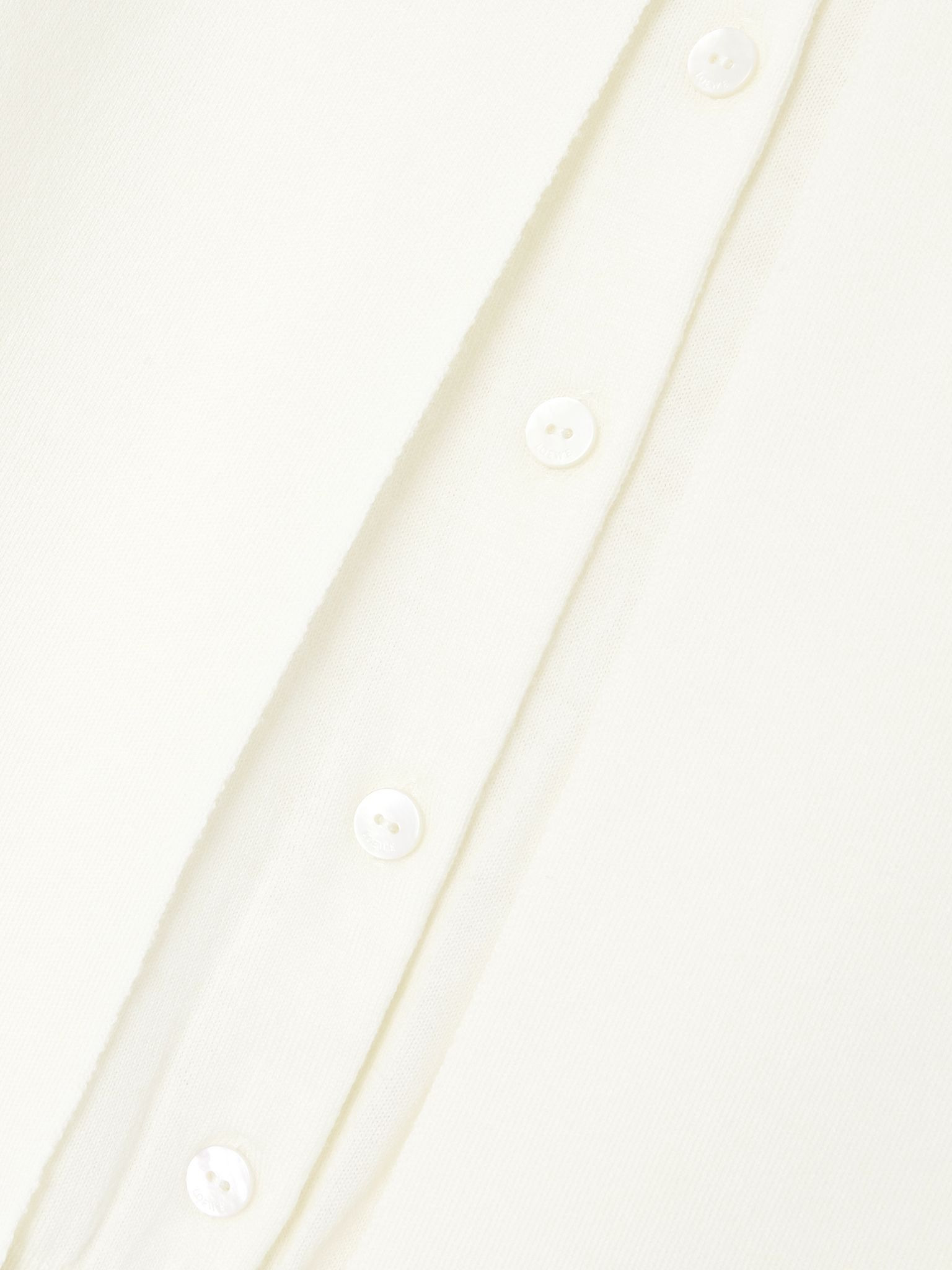 Layered wool cardigan White - 4