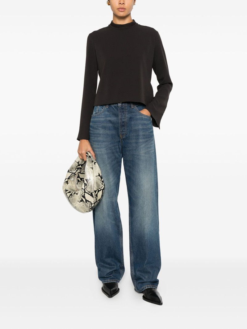 PINKO Bucatini flared-sleeve blouse outlook