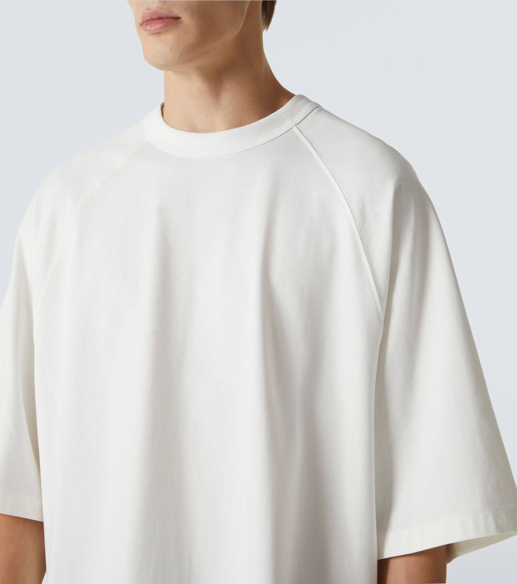 Embroidered cotton jersey T-shirt - 5