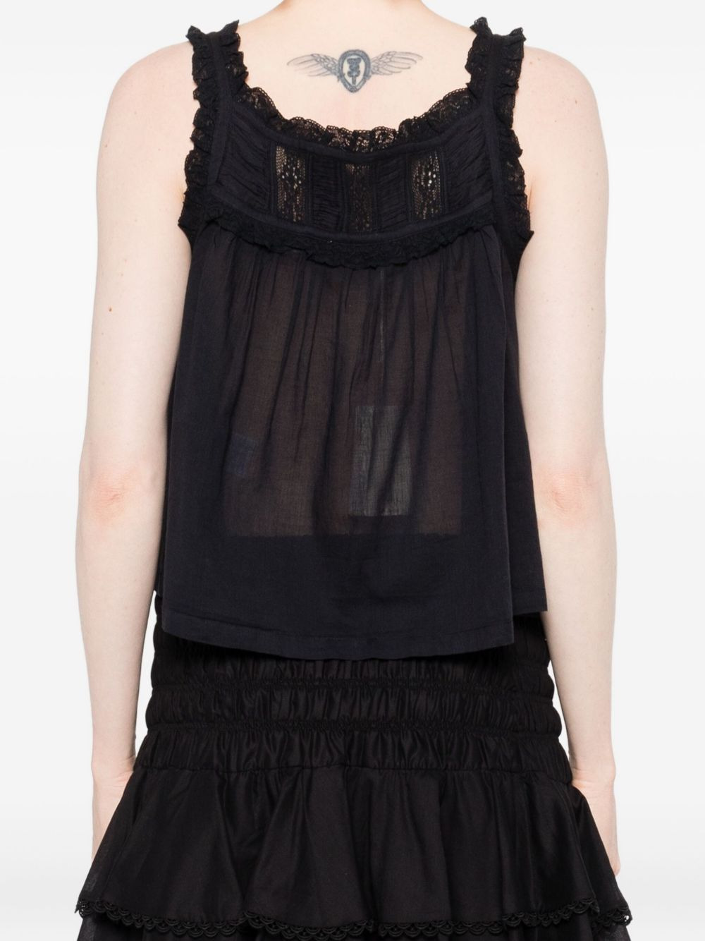Fidella cropped blouse - 4
