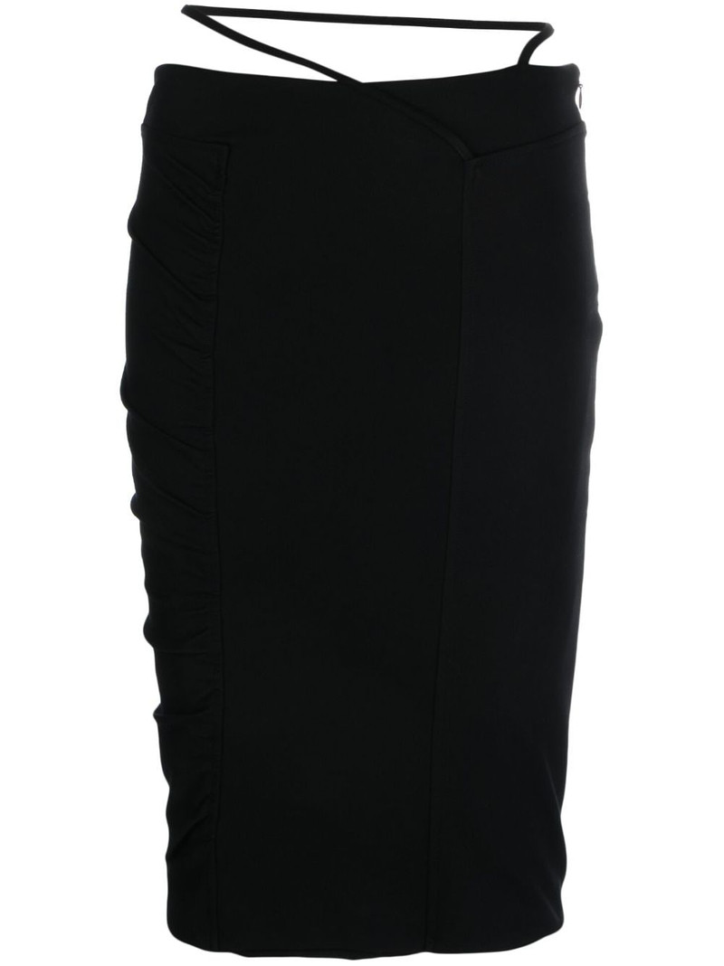 Dayton ruched pencil skirt 1