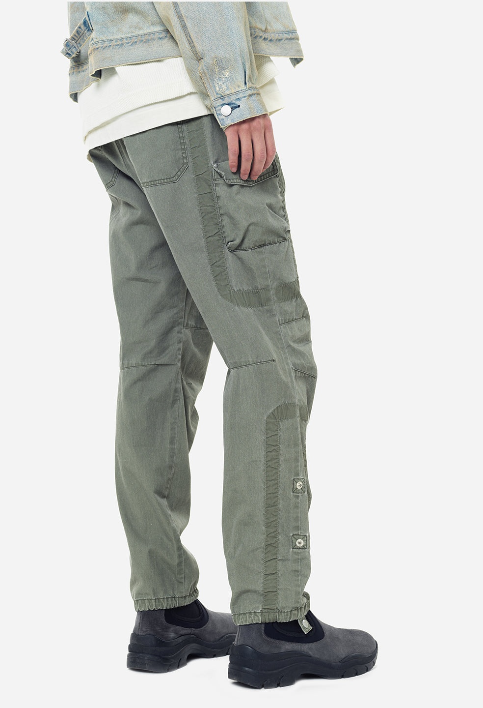 COTTON POPLIN FRAME II CARGO PANTS - 6