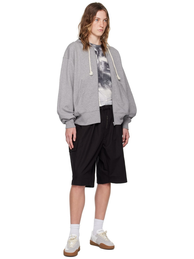 Acne Studios Gray Printed T-Shirt outlook