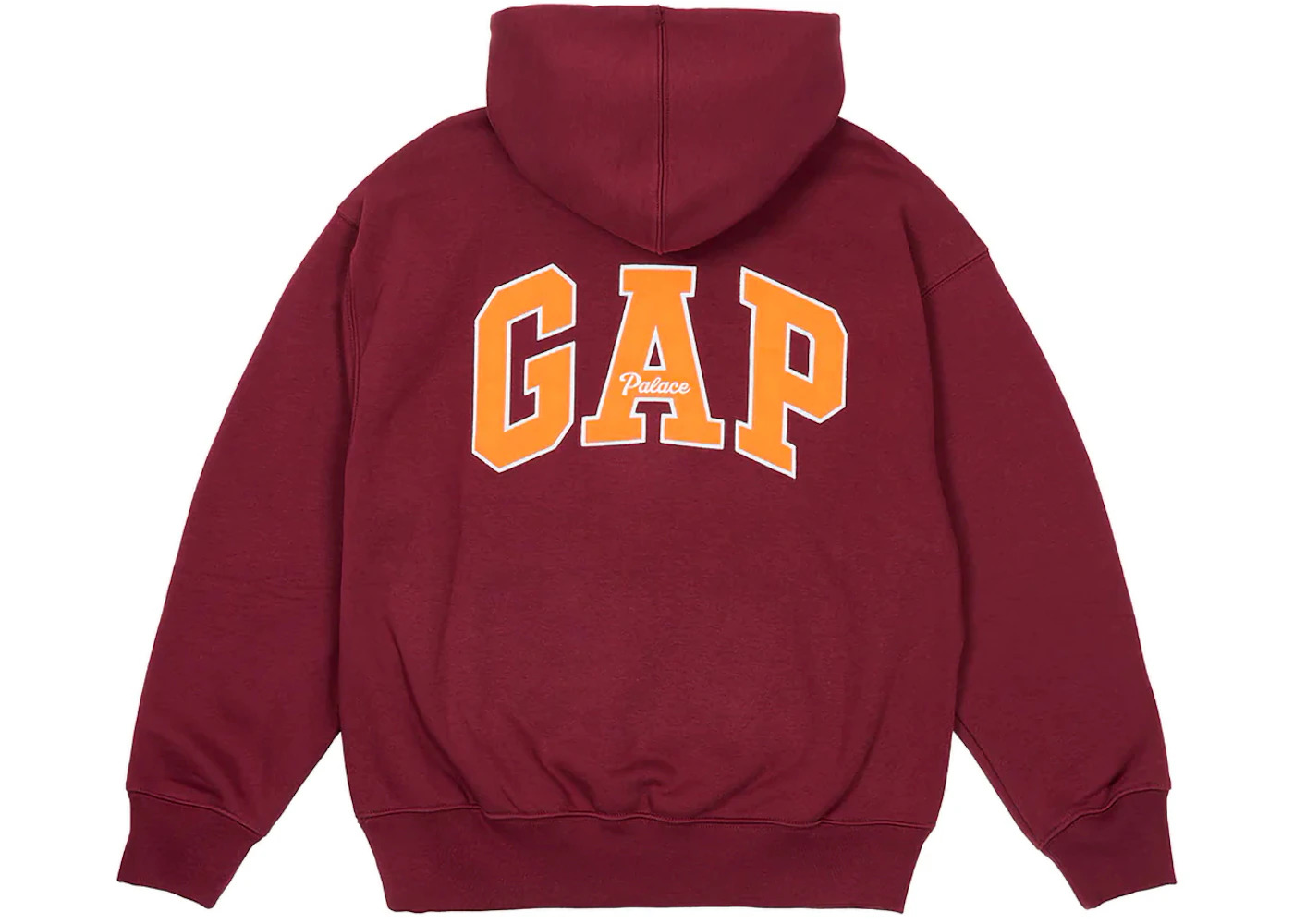 Palace x Gap Hood Burgundy - 2