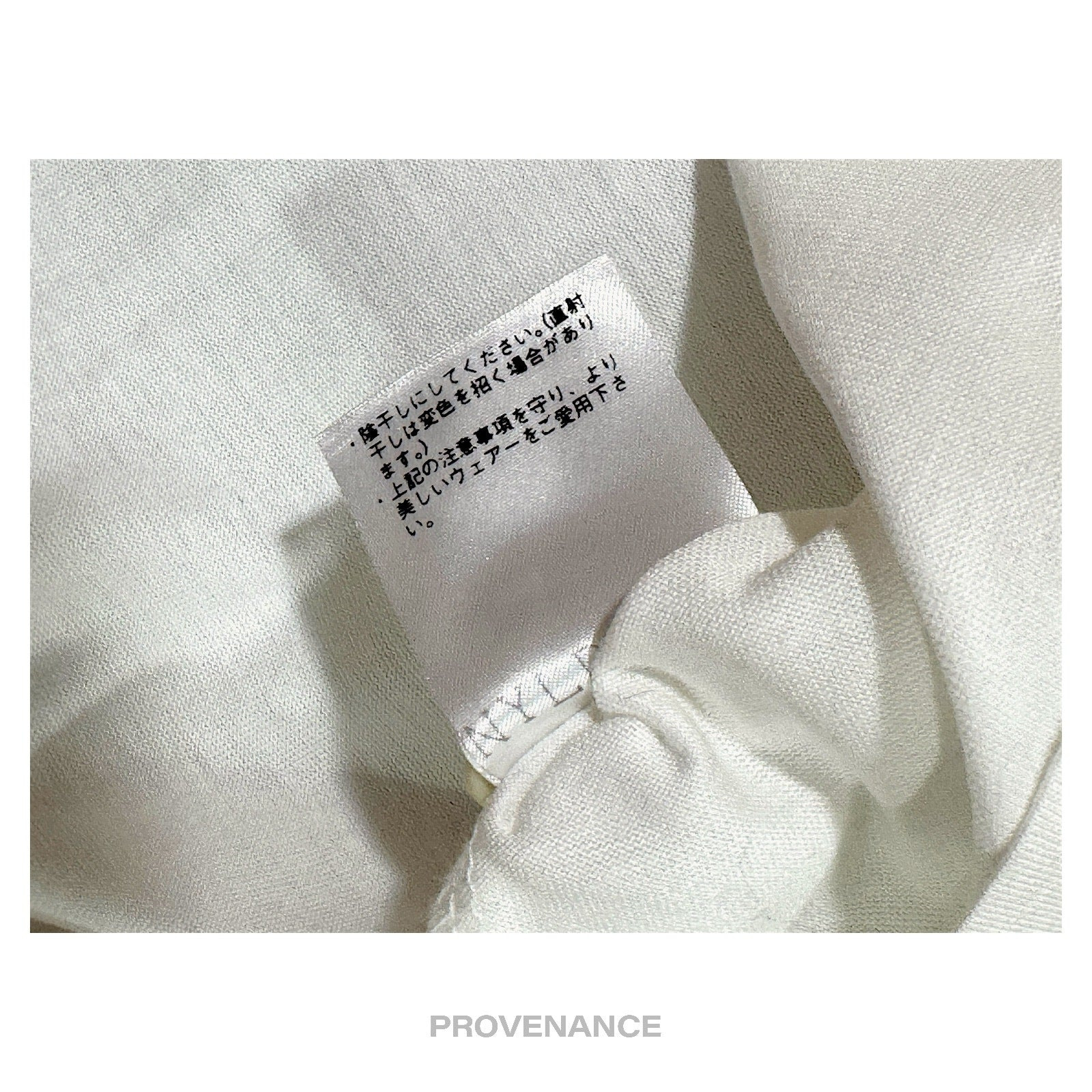 Balenciaga Golf Polo Shirt - White Embroidered Checker M - 7