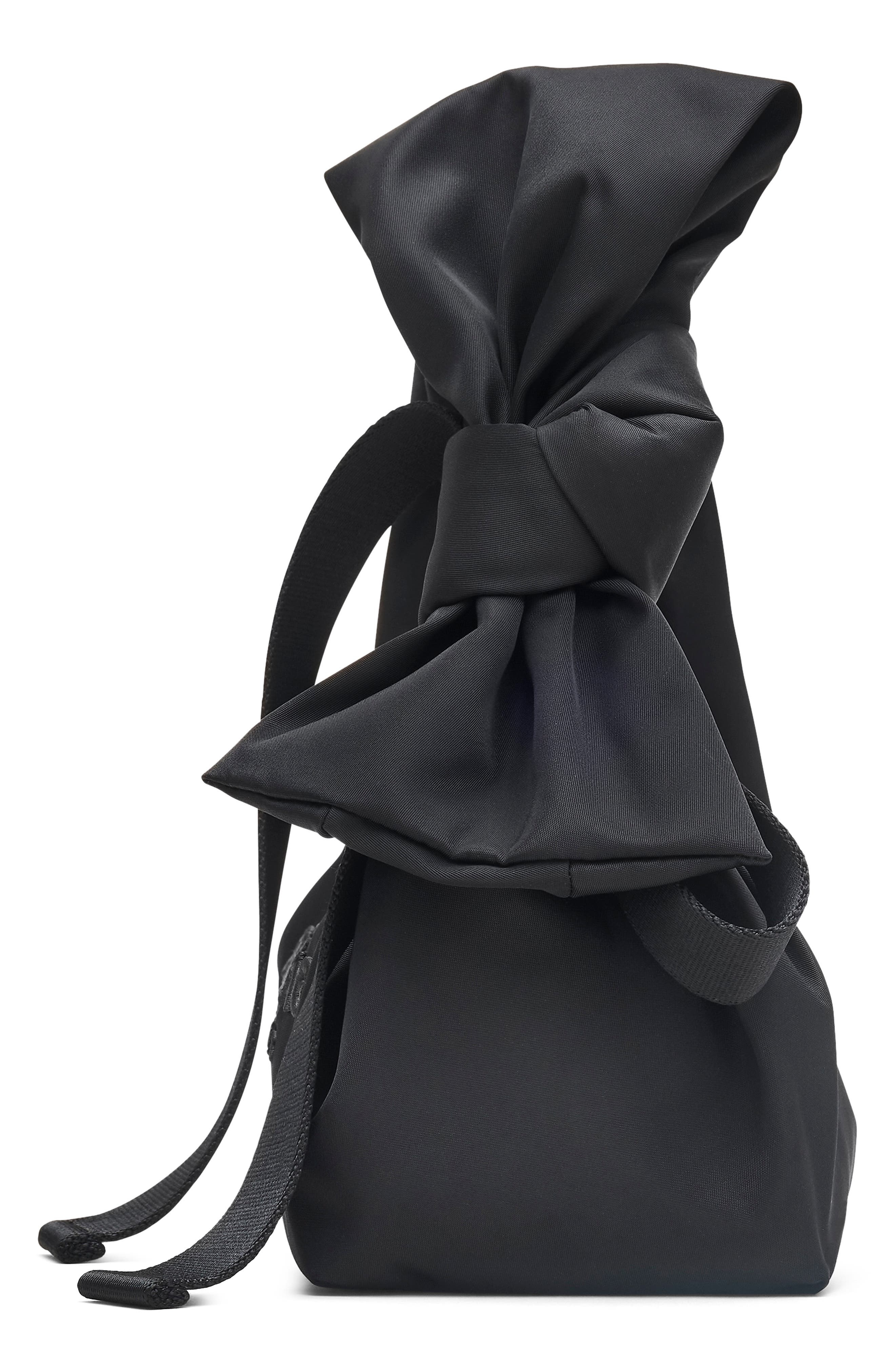 Marc Jacobs The Bow Nylon Mini Sack Bag in Black at Nordstrom - 5