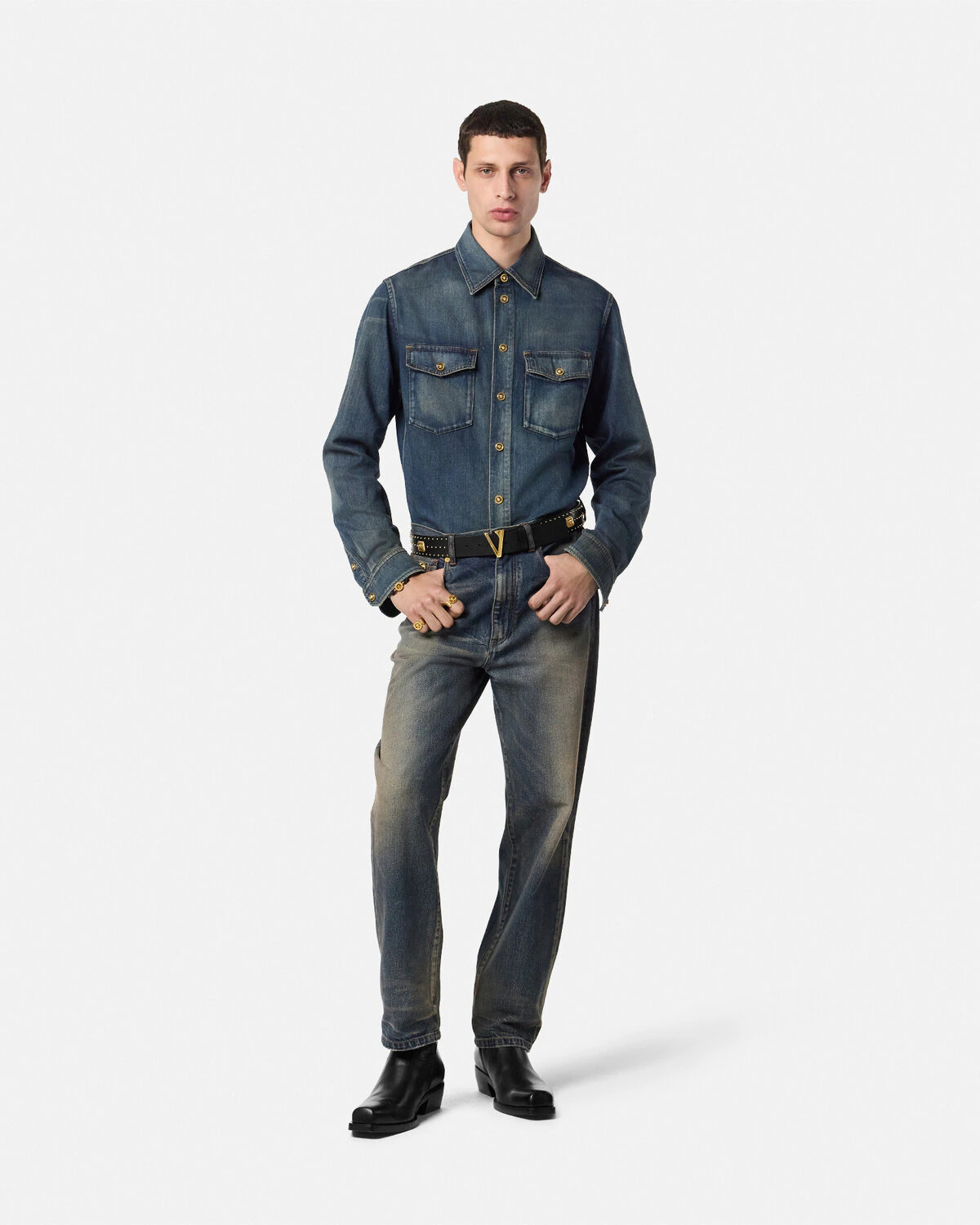 Denim Overshirt - 2