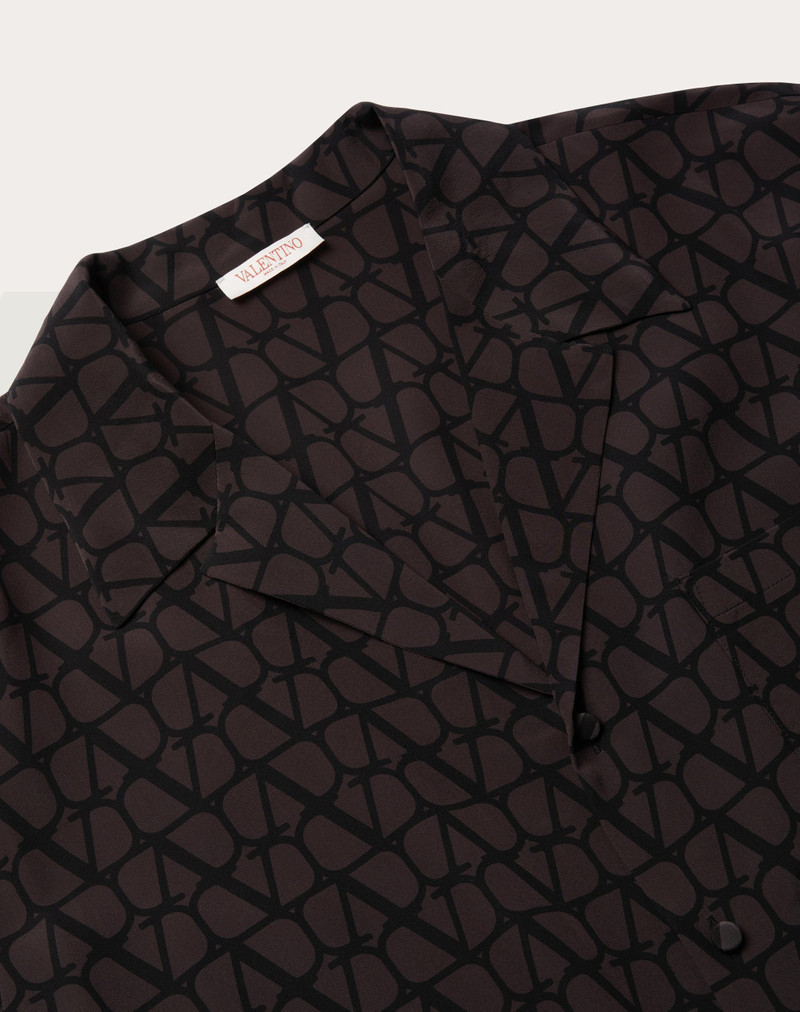 ALL-OVER TOILE ICONOGRAPHE PRINT SHORT SLEEVE SHIRT 3
