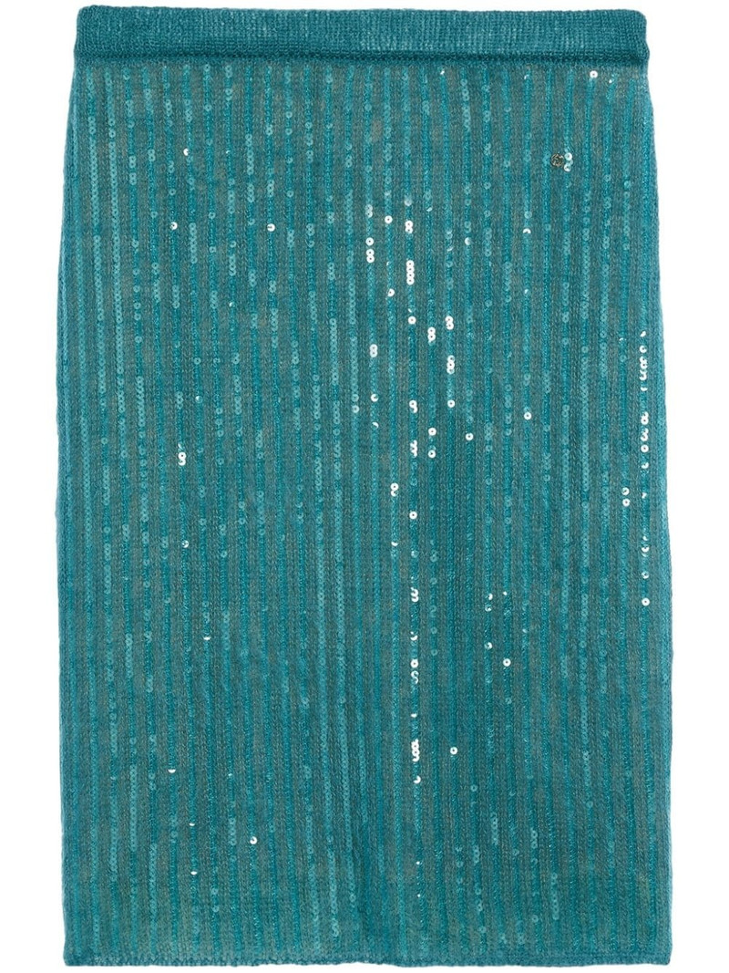 Interlocking G sequin-embellished skirt - 1